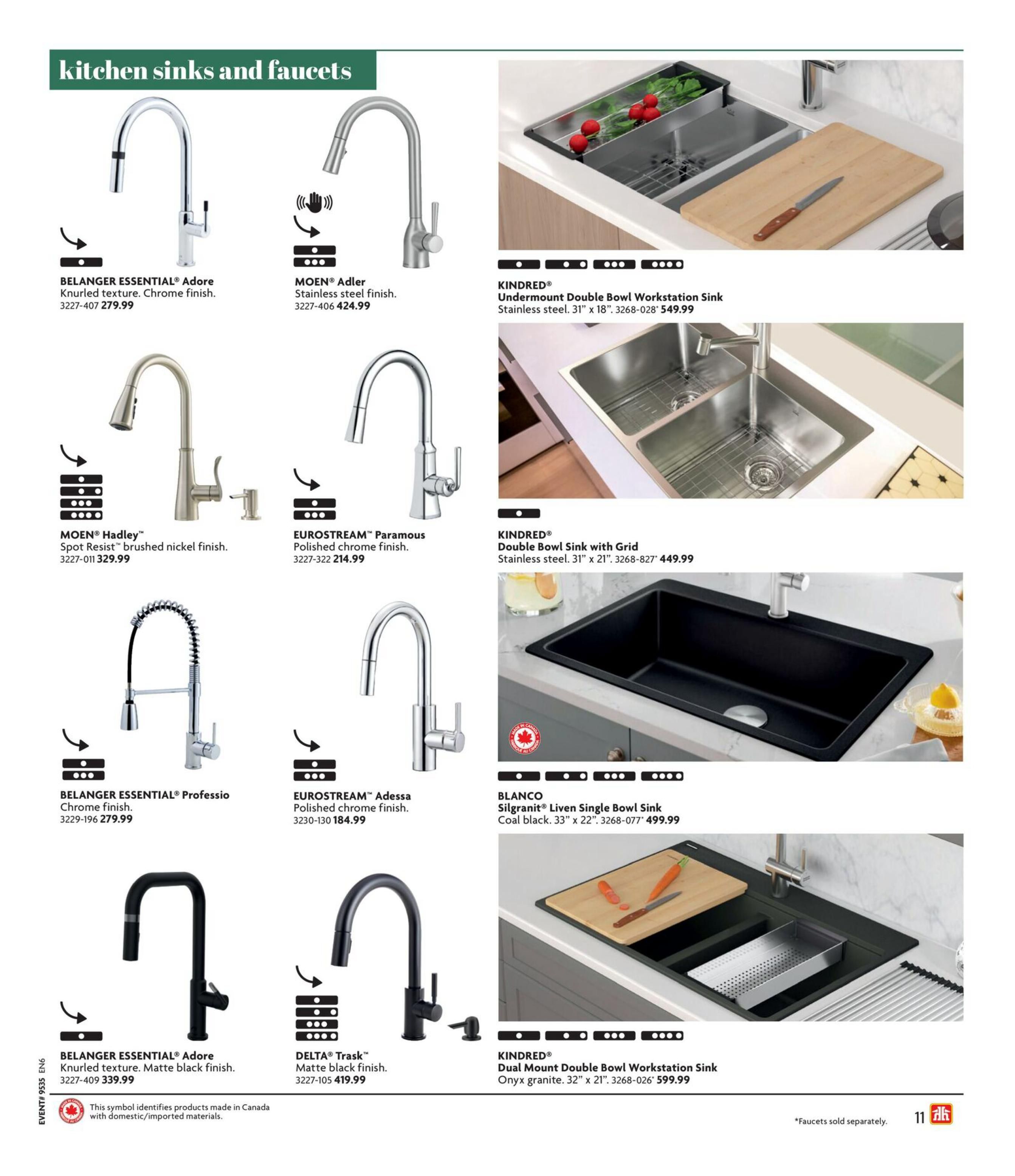 Home Hardware (ON) Kitchen And Bath Flyer August 27 to November 18