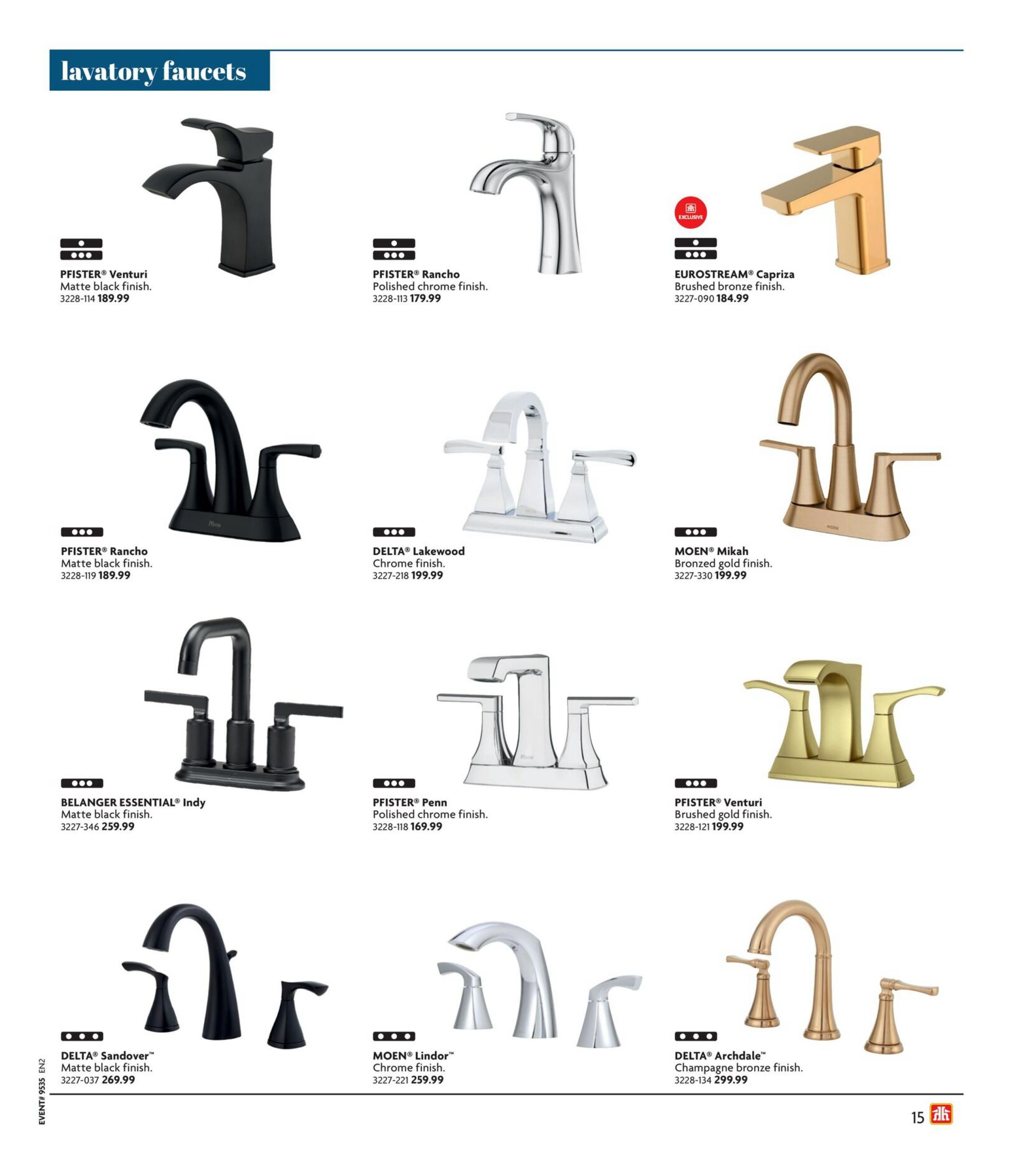 Home Hardware (Atlantic) Kitchen And Bath Flyer August 27 to November 18