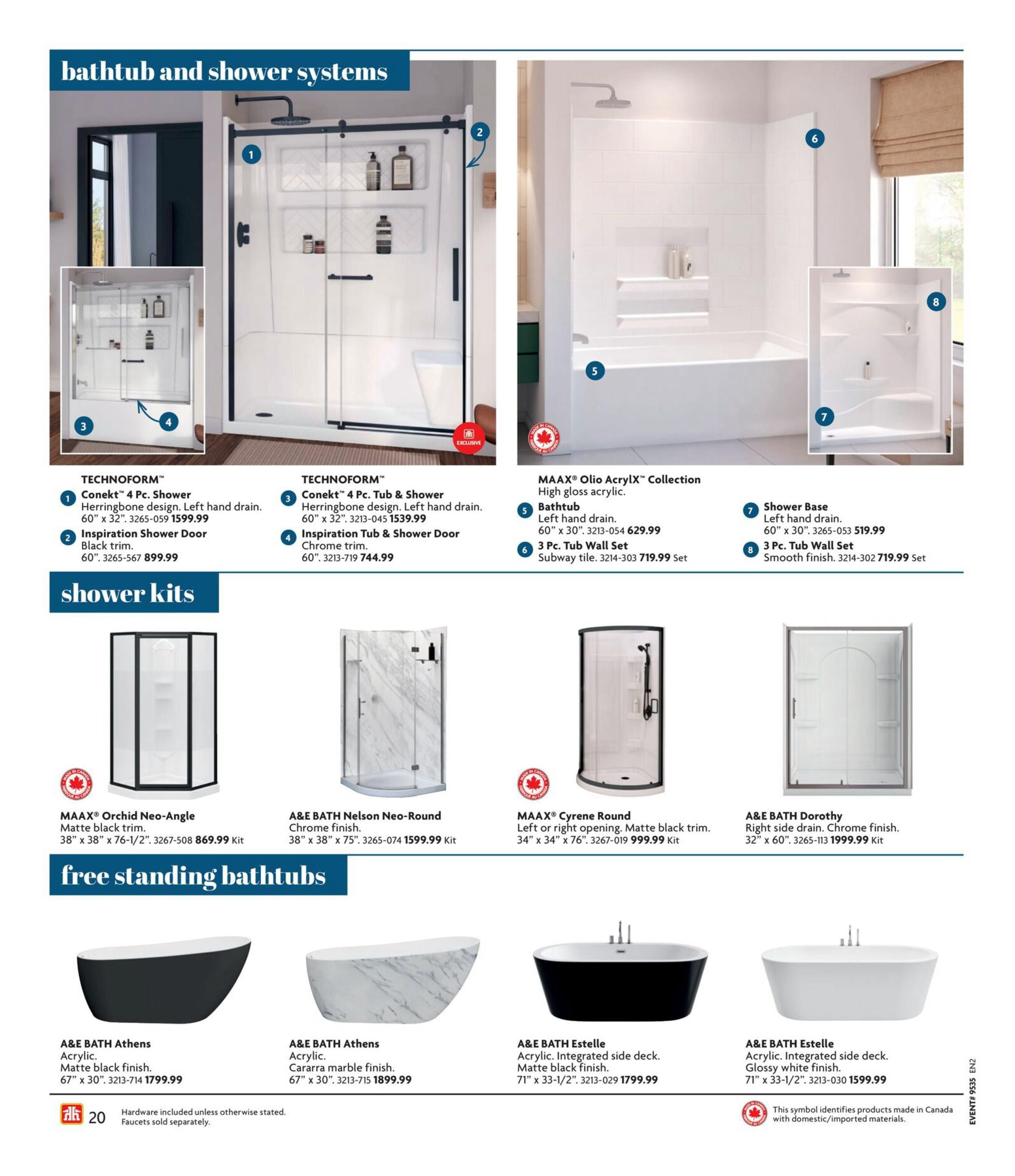 Home Hardware (Atlantic) Kitchen And Bath Flyer August 27 to November 18