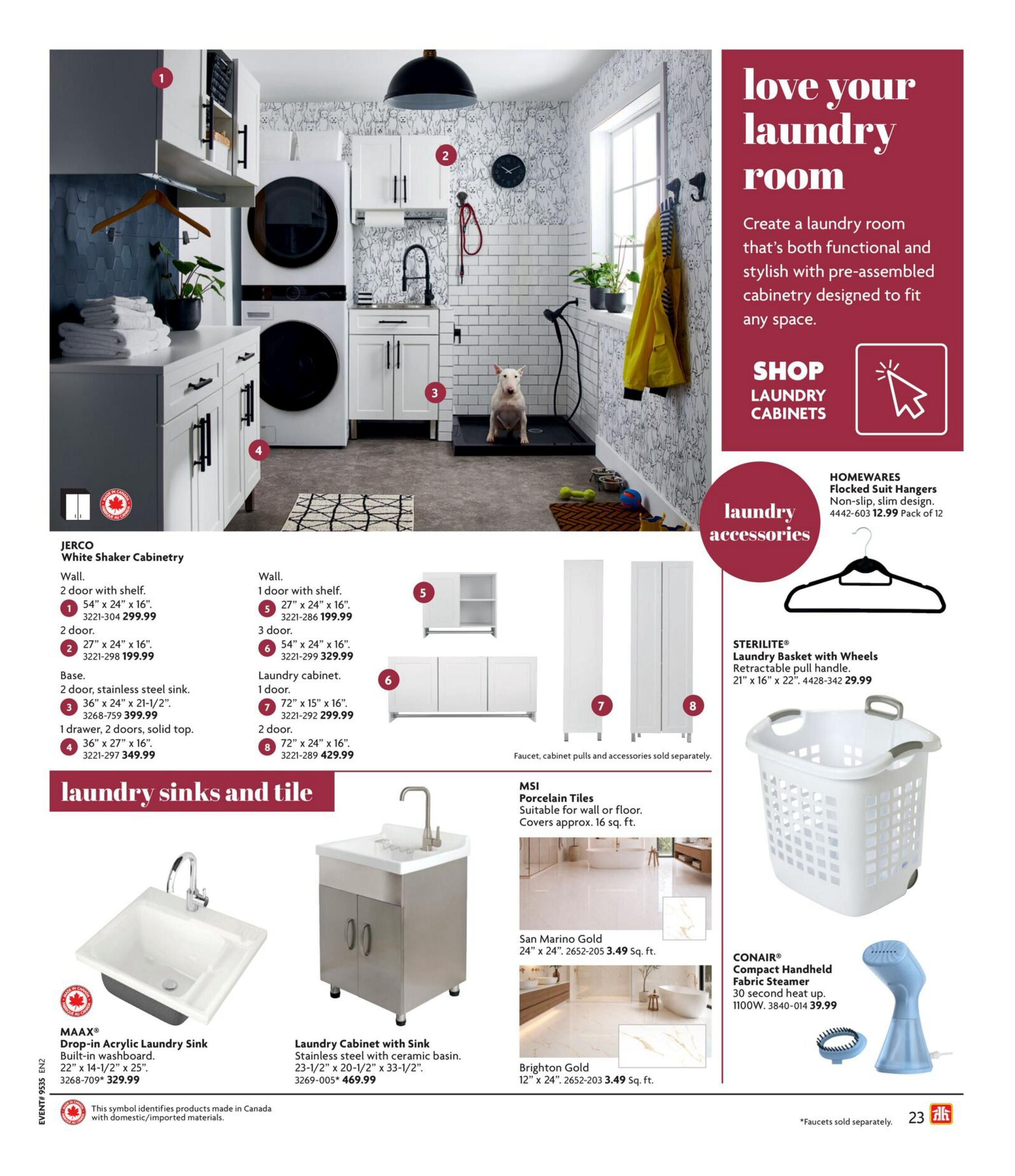 Home Hardware (Atlantic) Kitchen And Bath Flyer August 27 to November 18