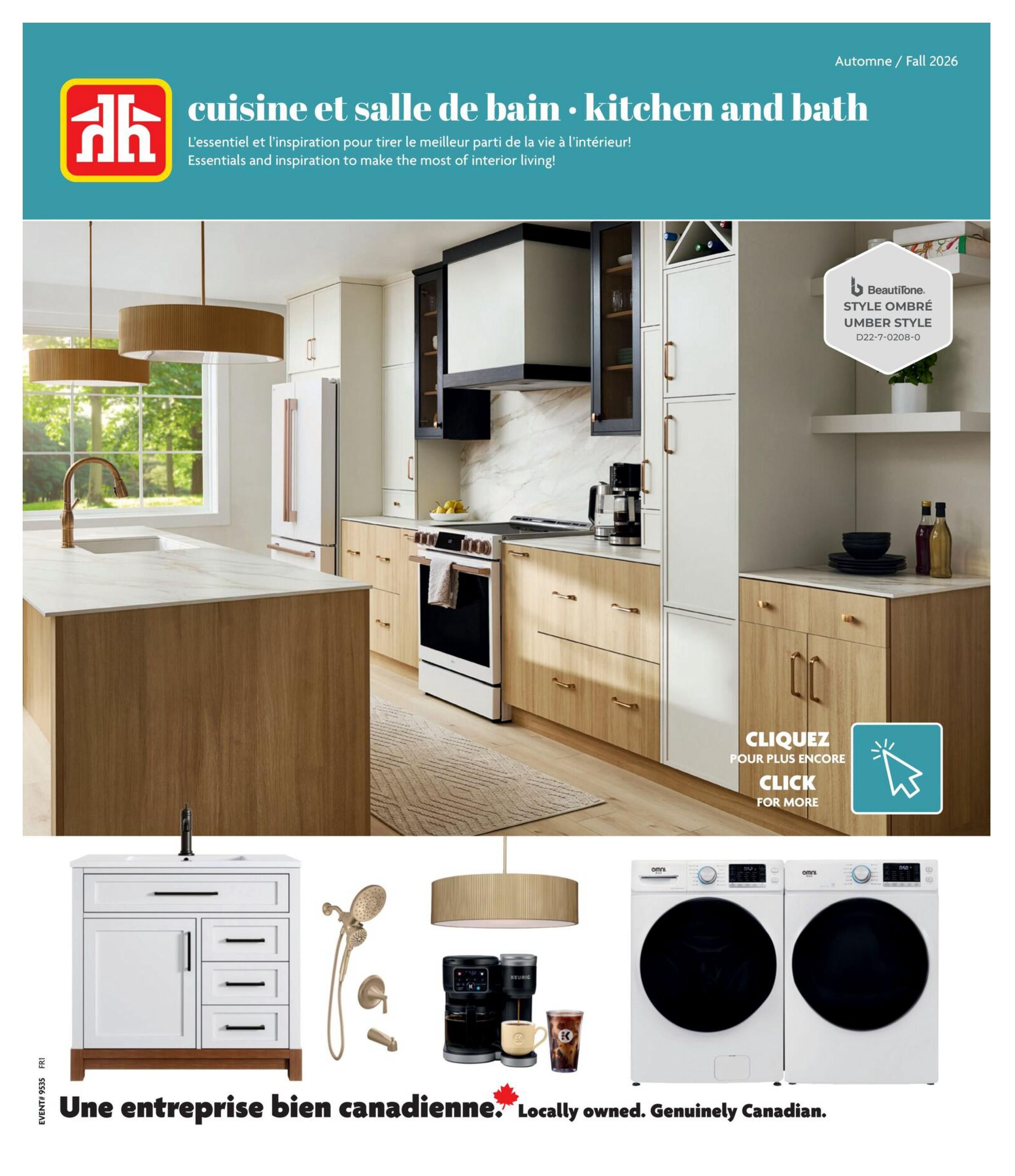Home Hardware (QC) Kitchen And Bath Flyer August 27 to November 18