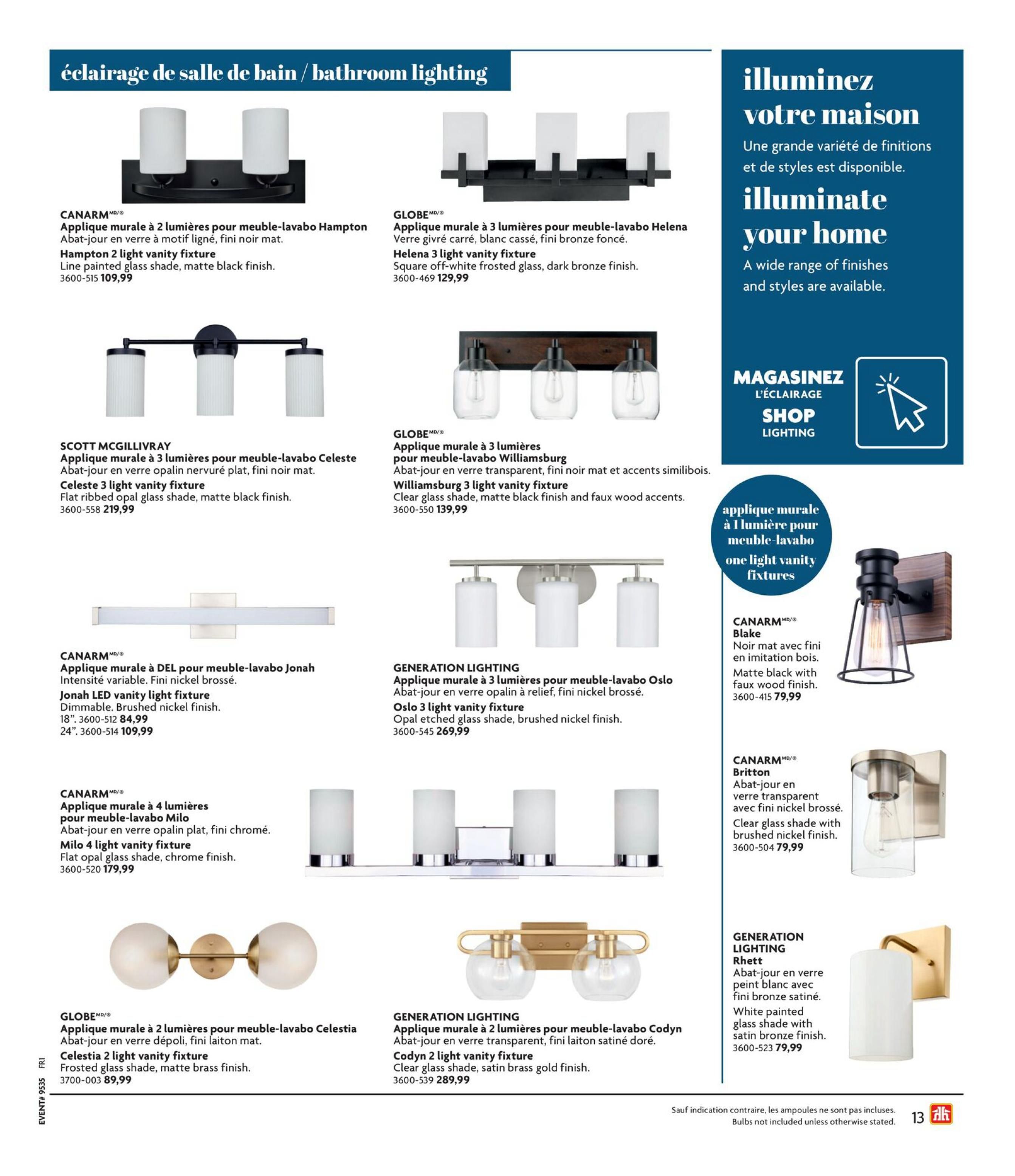 Home Hardware (QC) Kitchen And Bath Flyer August 27 to November 18