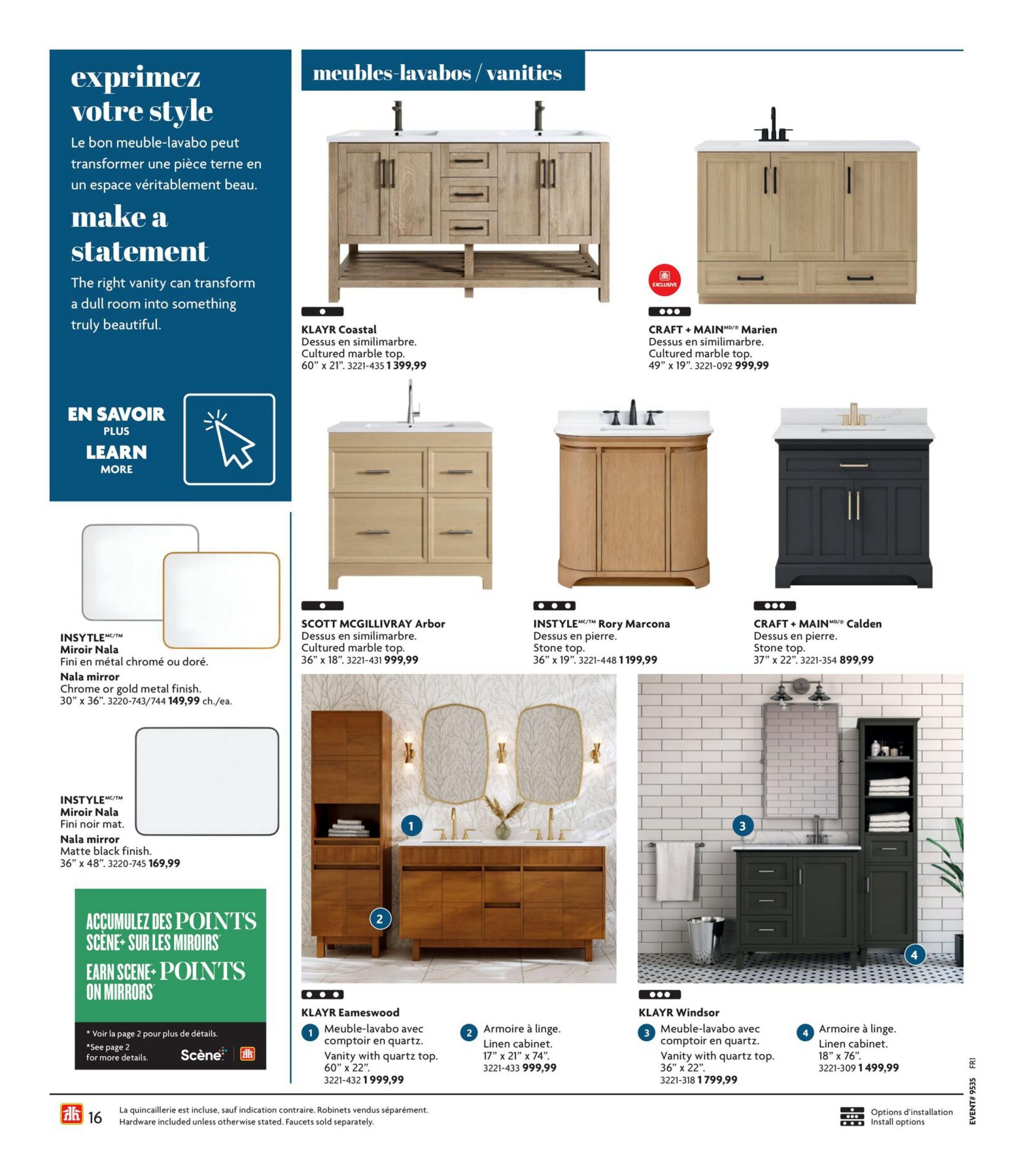 Home Hardware (QC) Kitchen And Bath Flyer August 27 to November 18