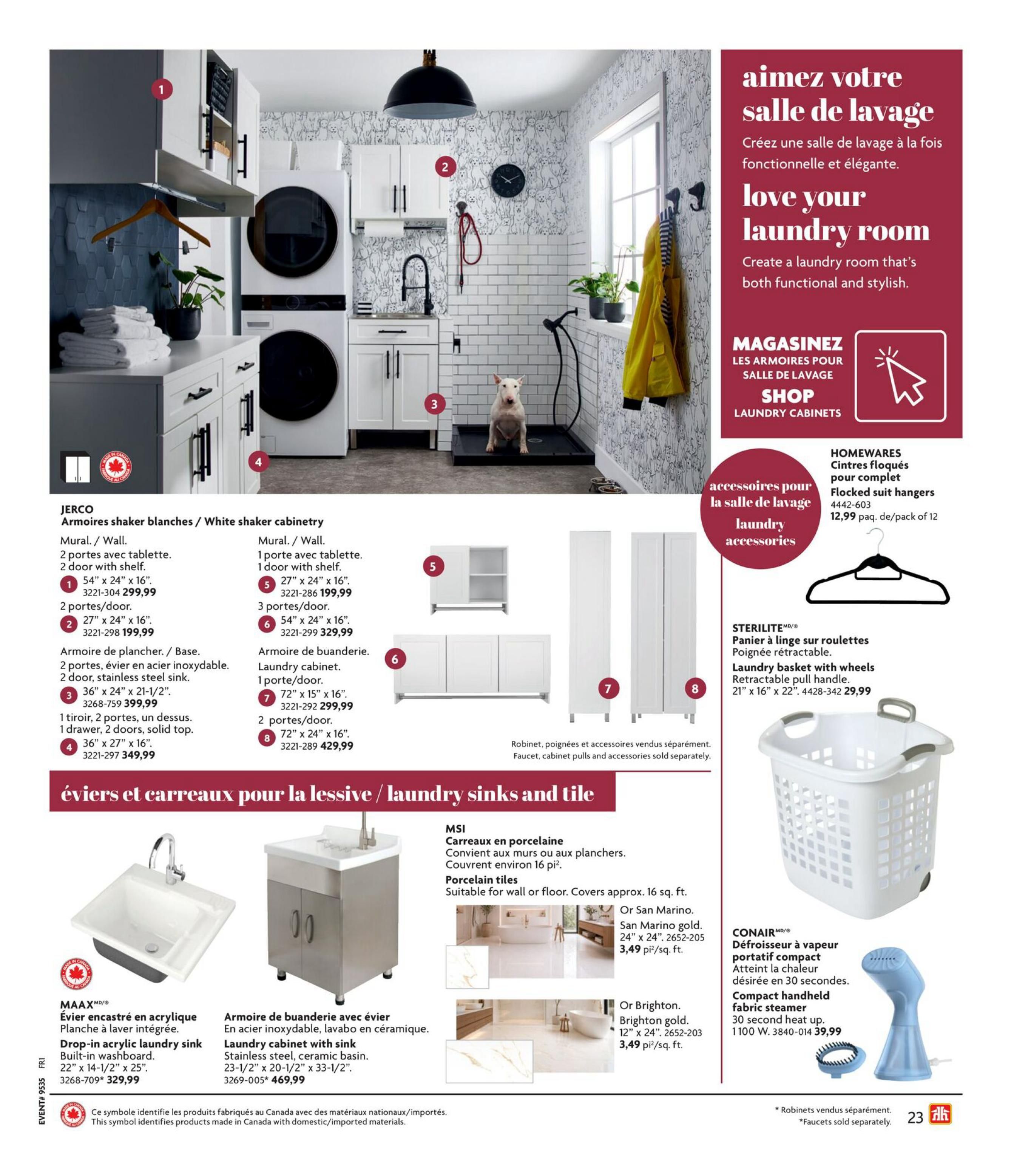 Home Hardware (QC) Kitchen And Bath Flyer August 27 to November 18