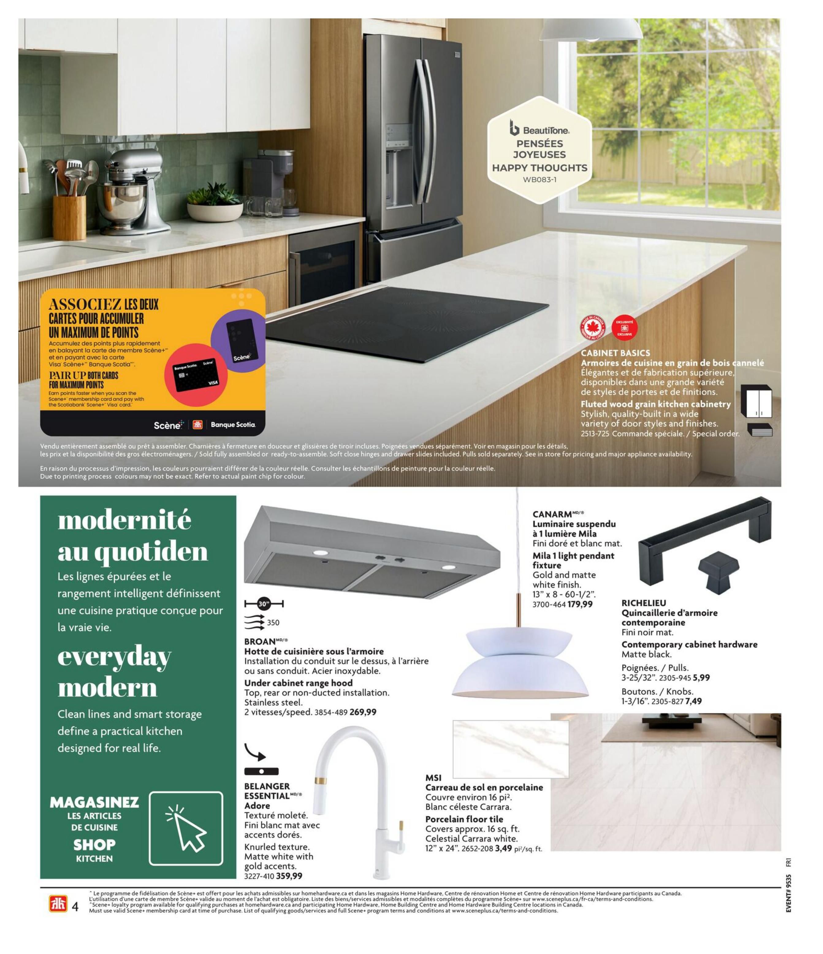 Home Hardware (QC) Kitchen And Bath Flyer August 27 to November 18