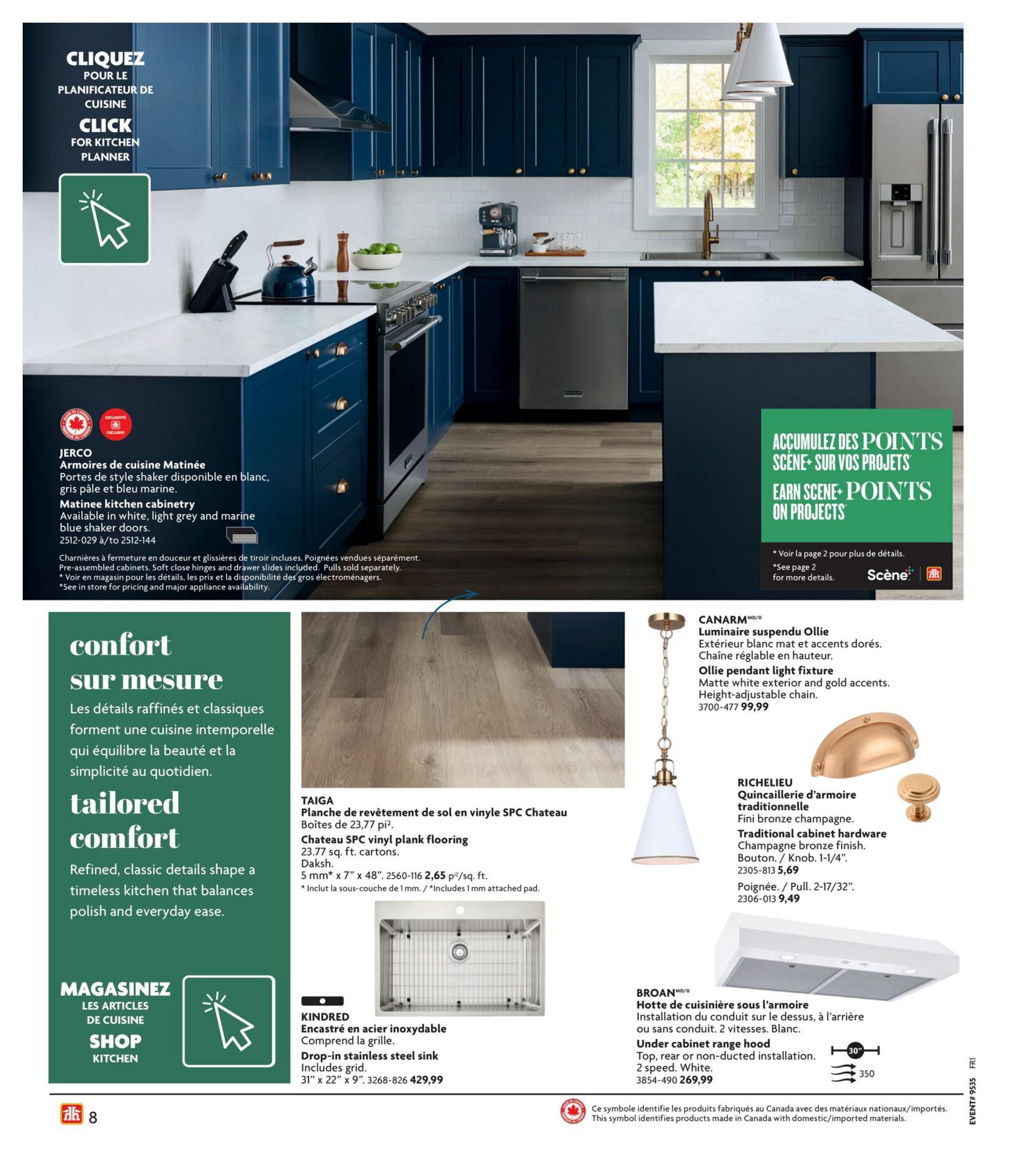 Home Hardware (QC) Kitchen And Bath Flyer August 27 to November 18