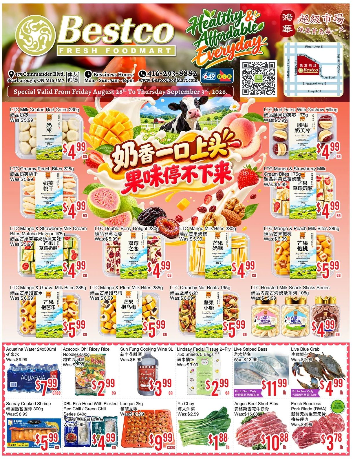 BestCo Food Mart (Scarborough) Flyer August 28 to September 3