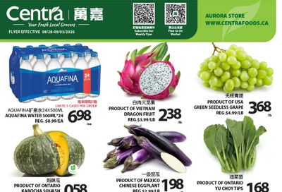 Centra Foods (Aurora) Flyer August 28 to September 3