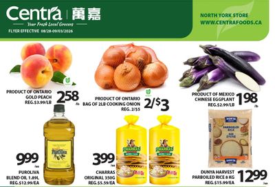Centra Foods (North York) Flyer August 28 to September 3