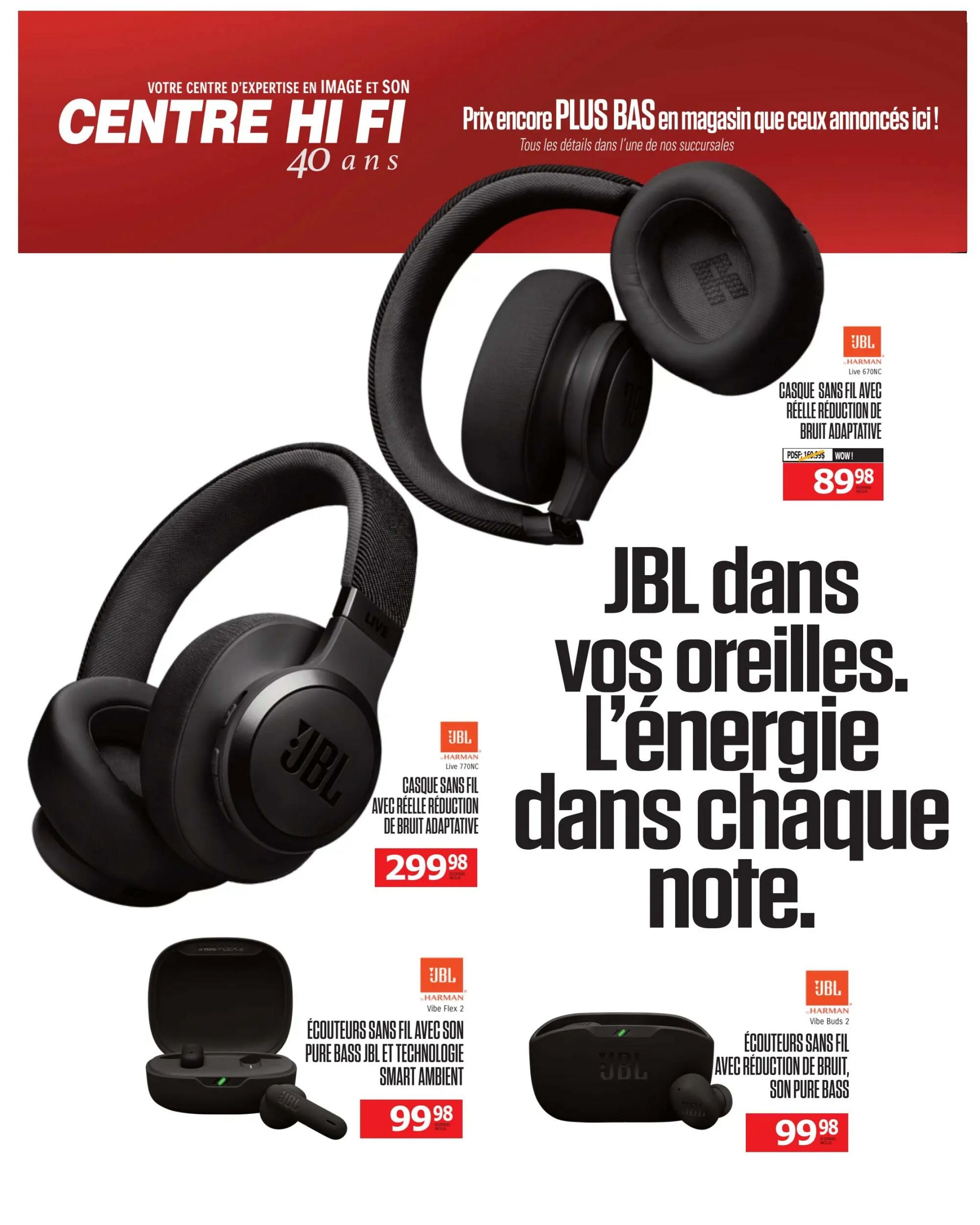 Centre Hi-Fi Flyer August 28 to September 3