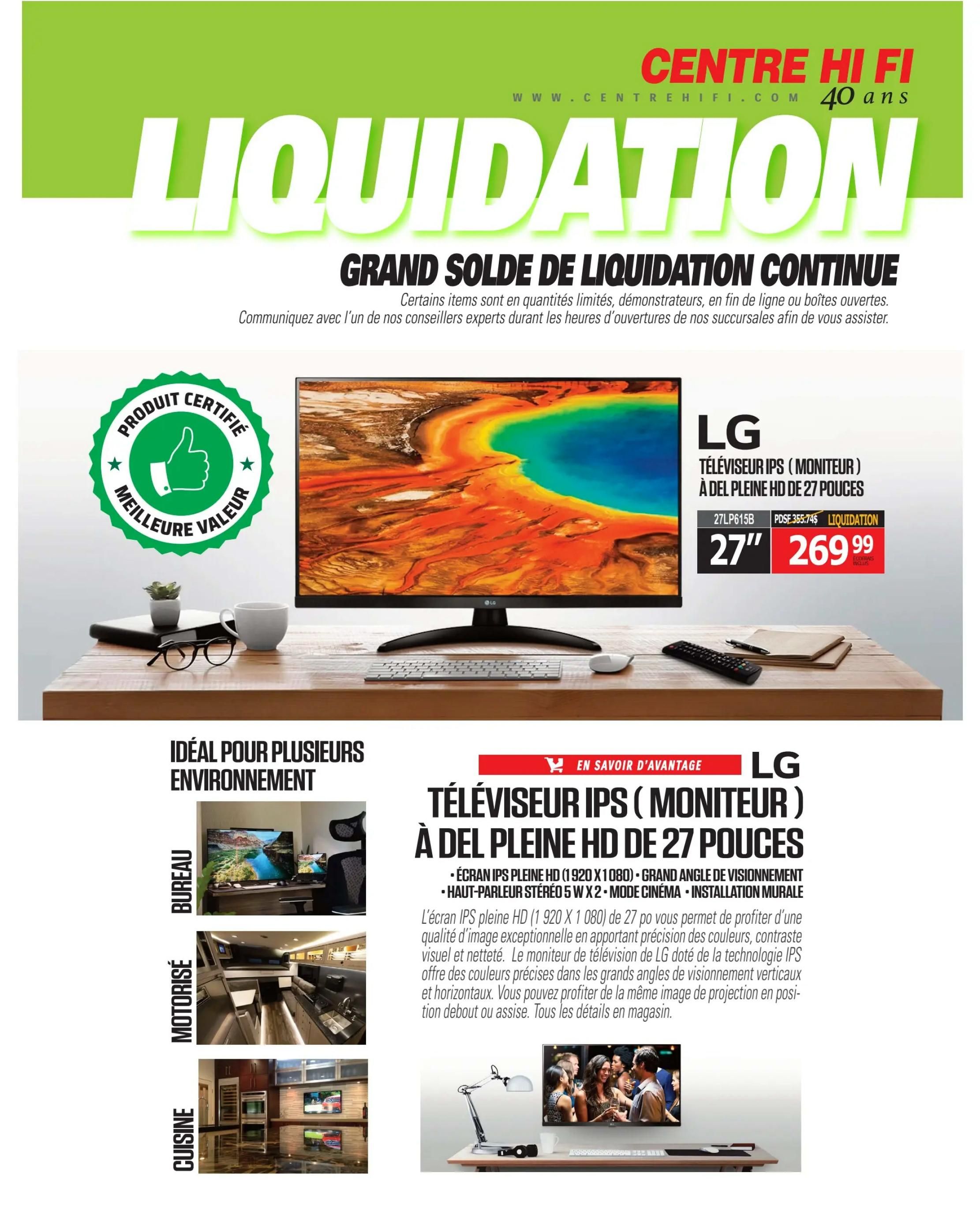 Centre Hi-Fi Flyer August 28 to September 3