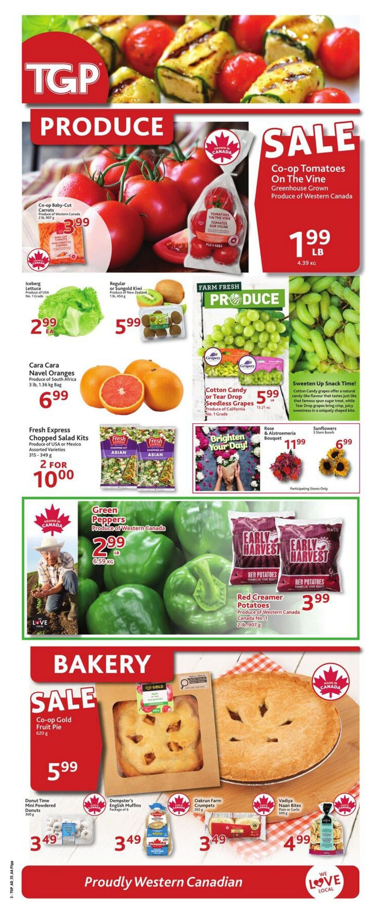 TGP The Grocery People Flyer August 27 to September 2