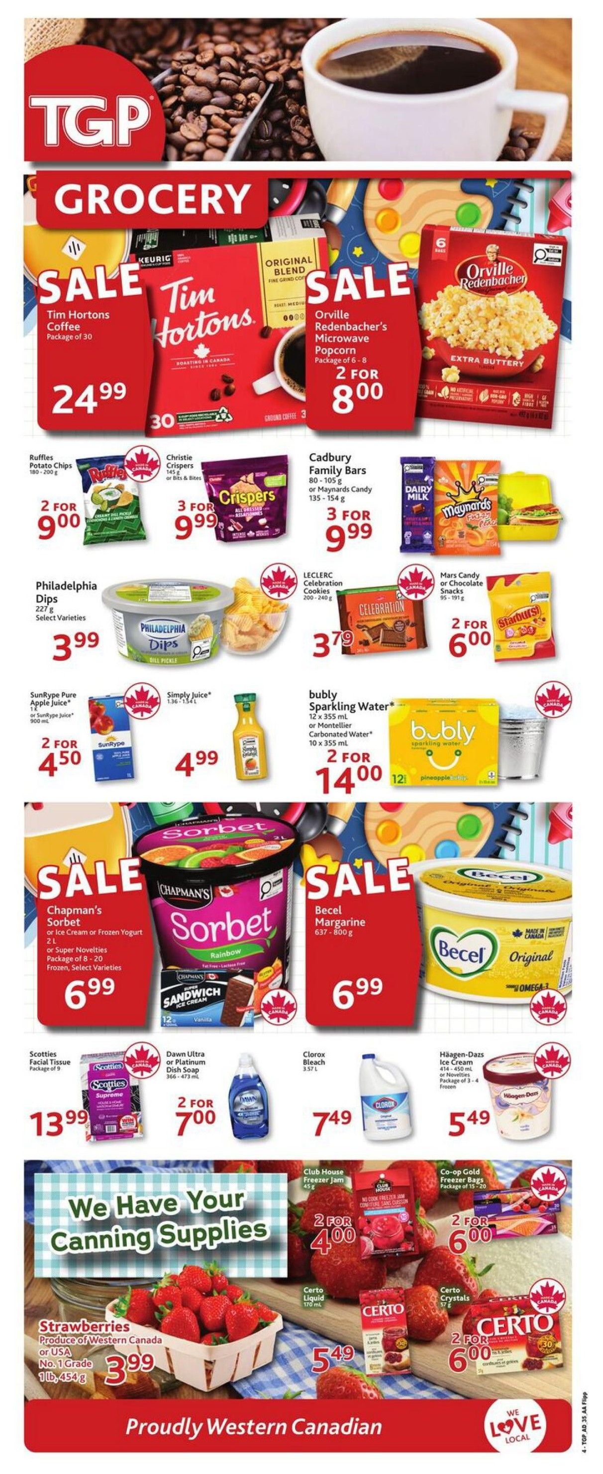 TGP The Grocery People Flyer August 27 to September 2