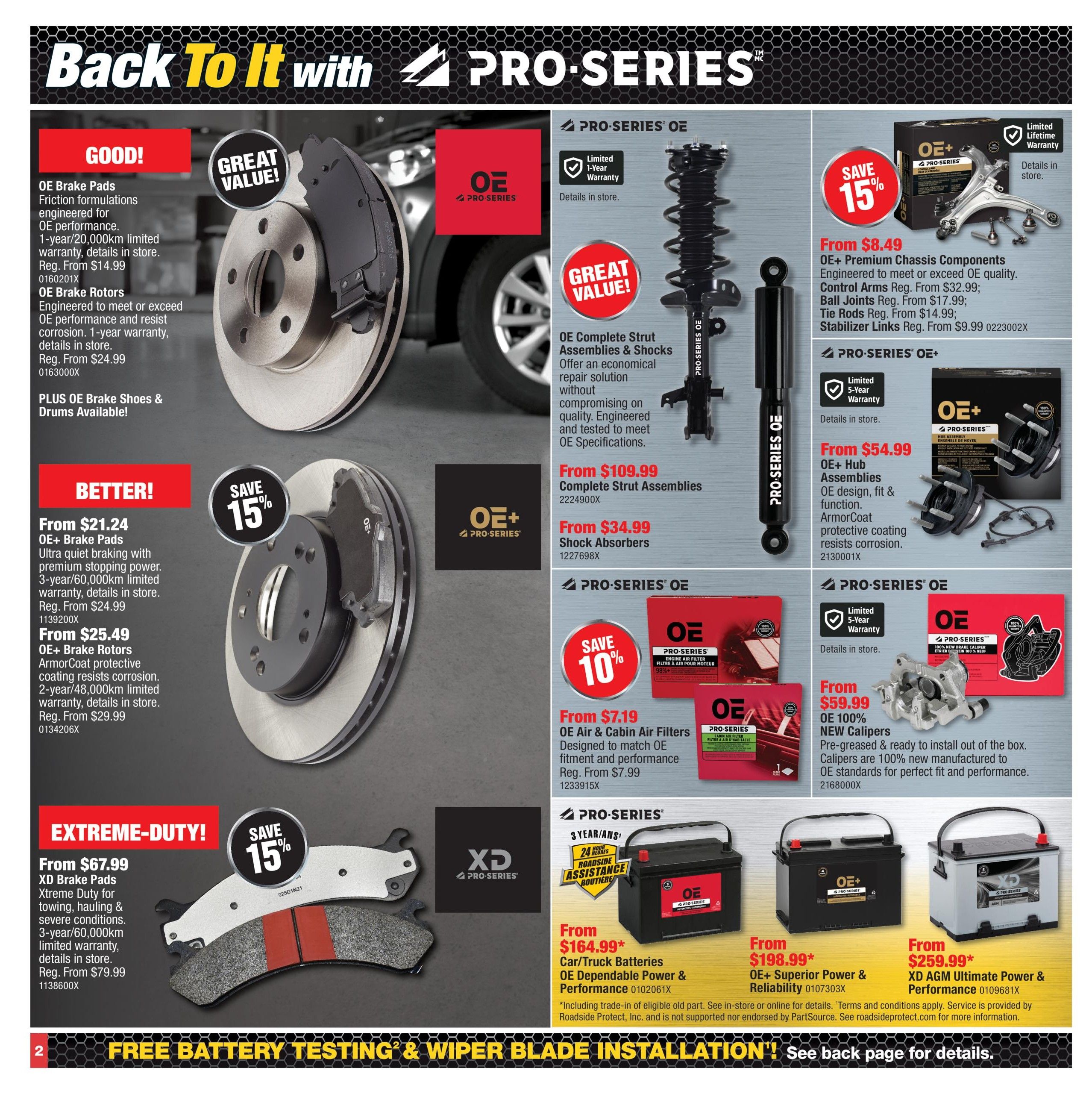PartSource Flyer August 28 to September 9