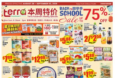 Terra Foodmart Flyer August 28 to September 3