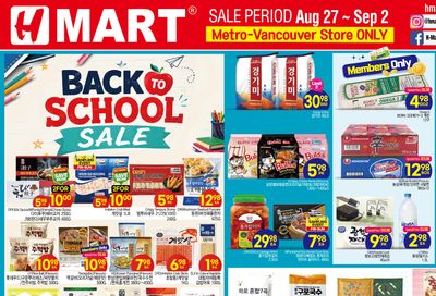 H Mart (West) Flyer August 27 to September 2