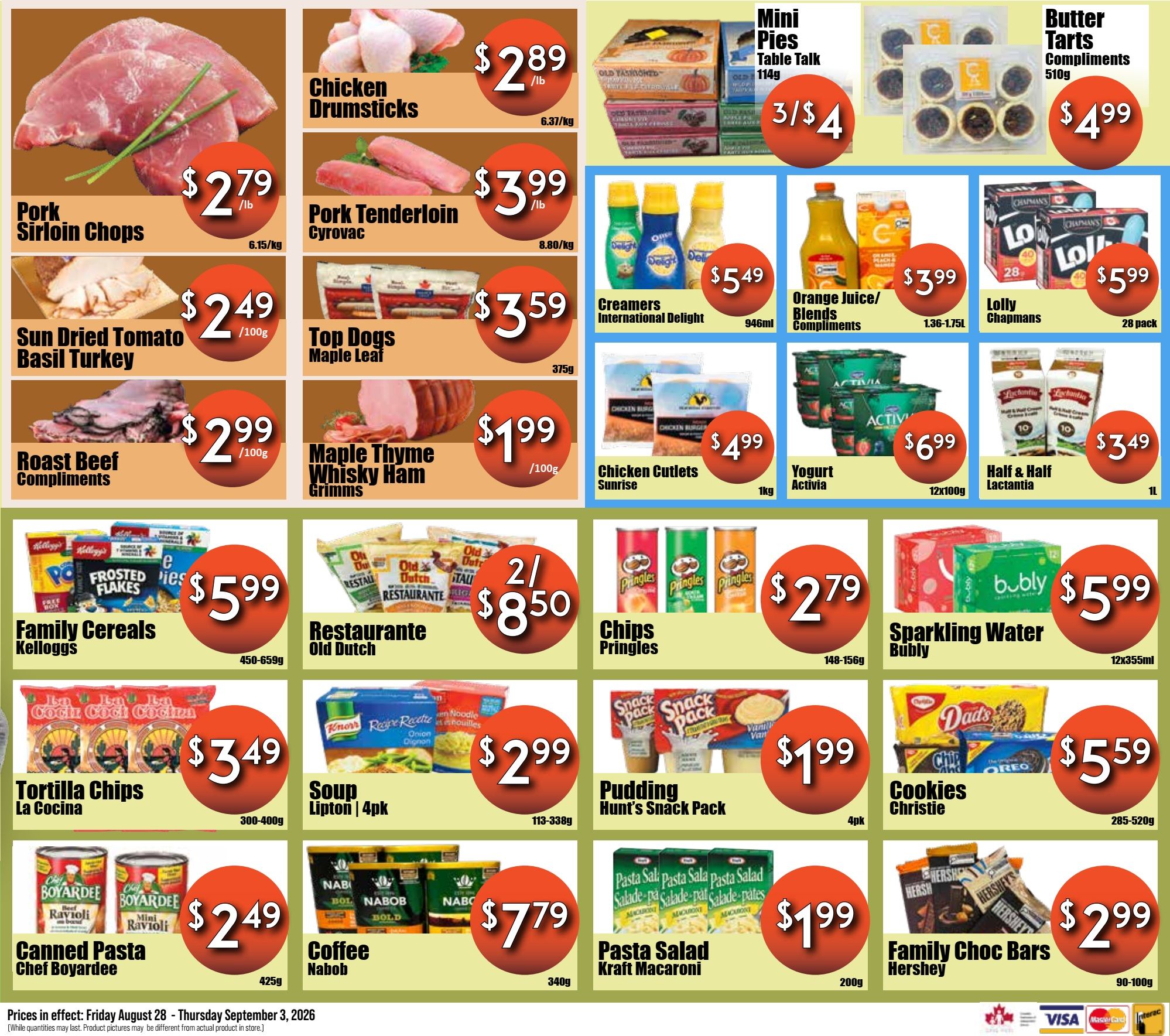 Westfort Foods Flyer August 28 to September 3