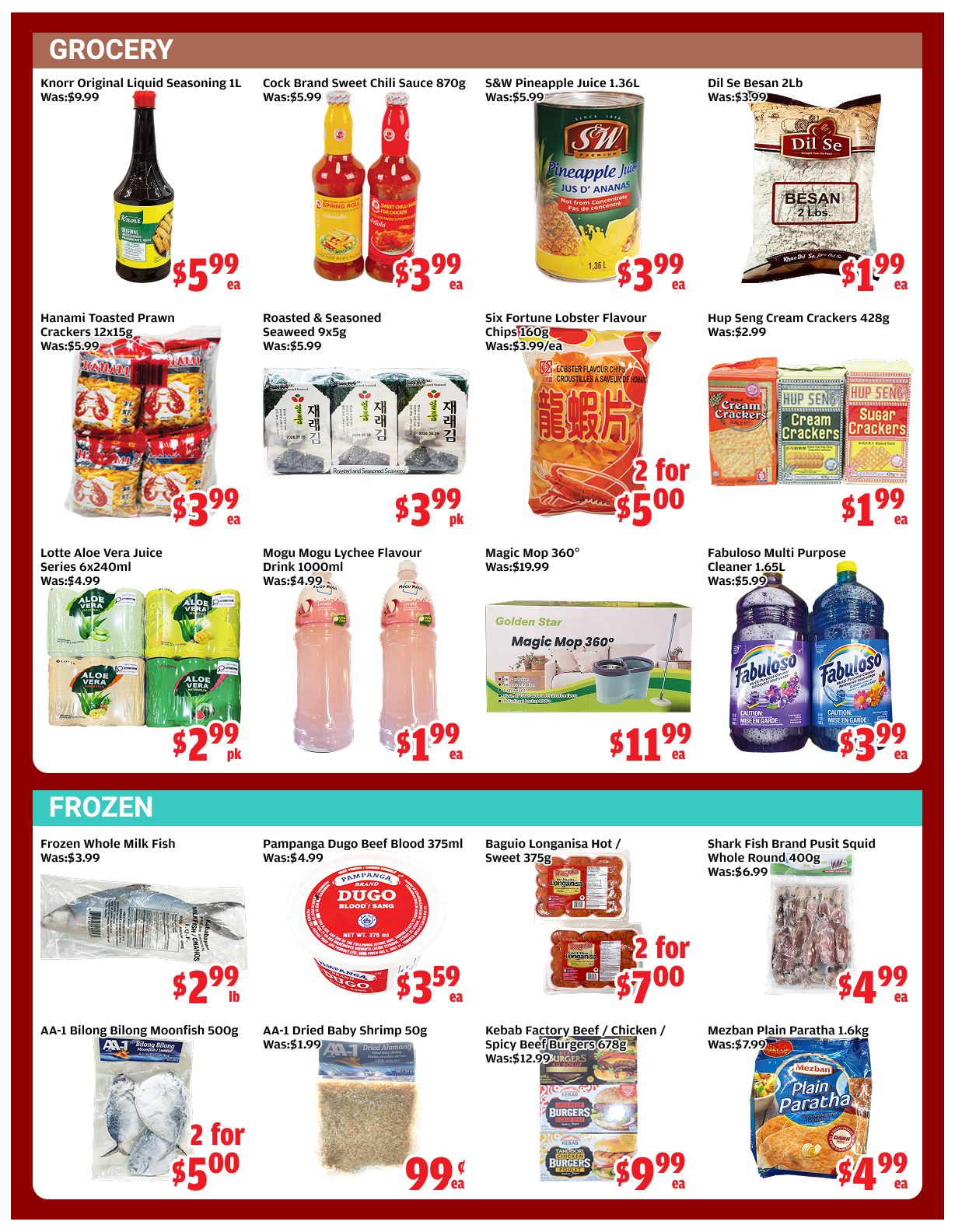 Top Food Supermarket Flyer August 28 to September 3
