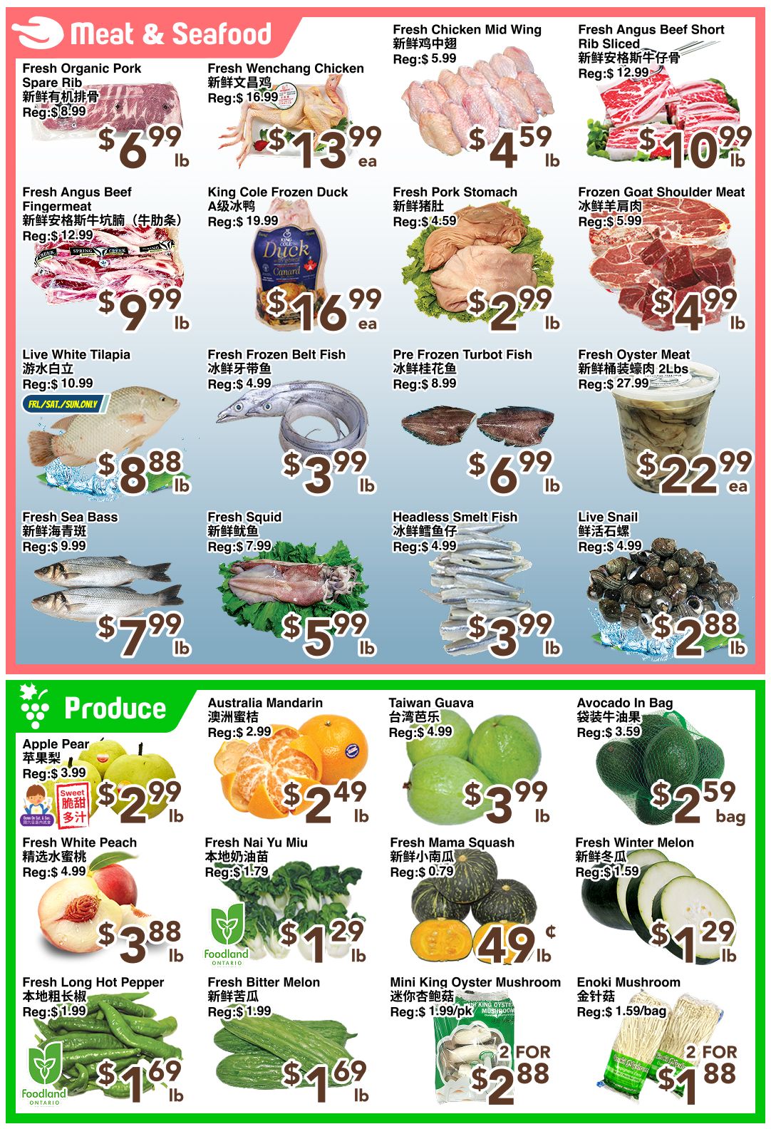 C&C Supermarket Flyer August 28 to September 3