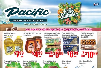 Pacific Fresh Food Market (Pickering) Flyer August 28 to September 3