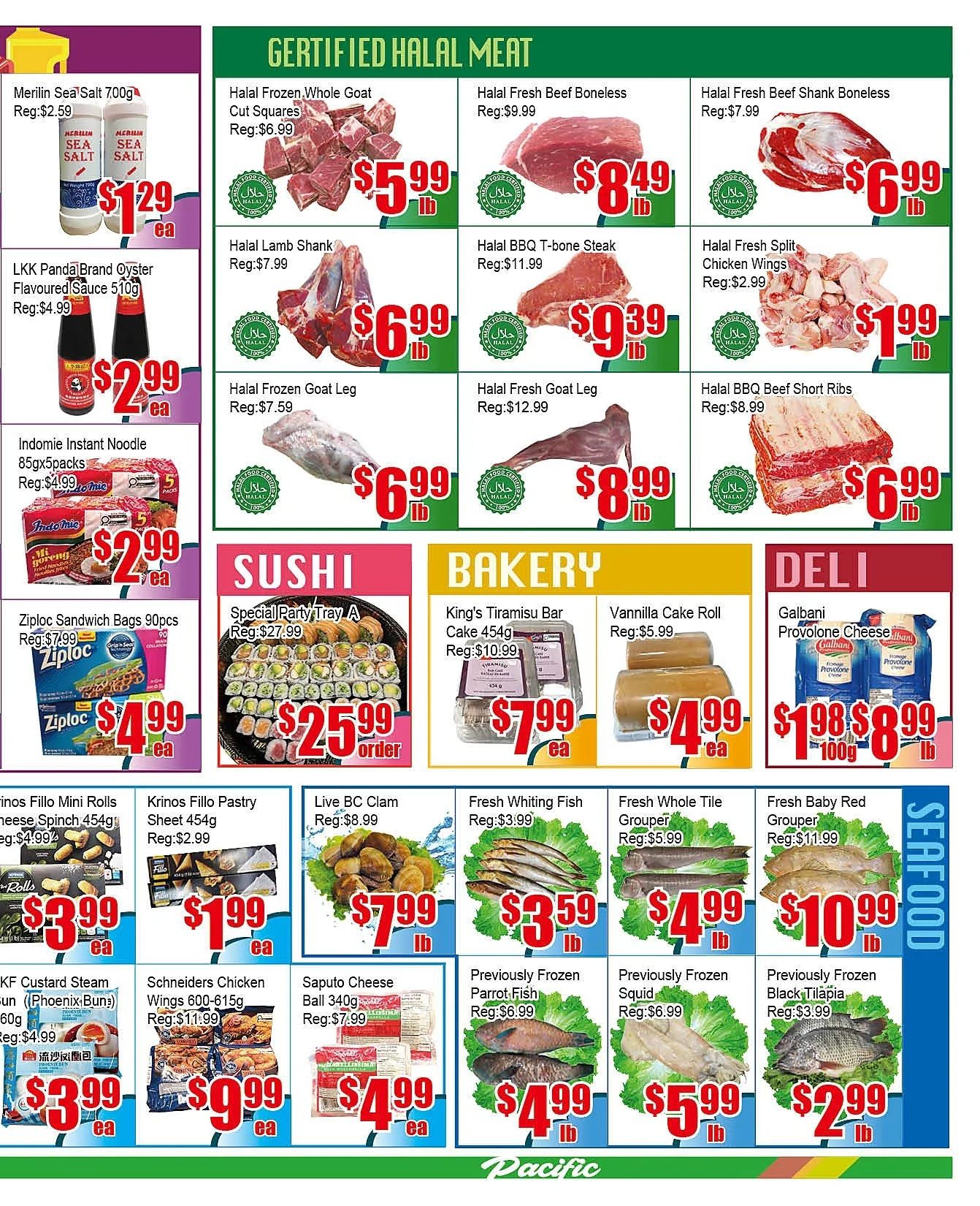 Pacific Fresh Food Market (Pickering) Flyer August 28 to September 3