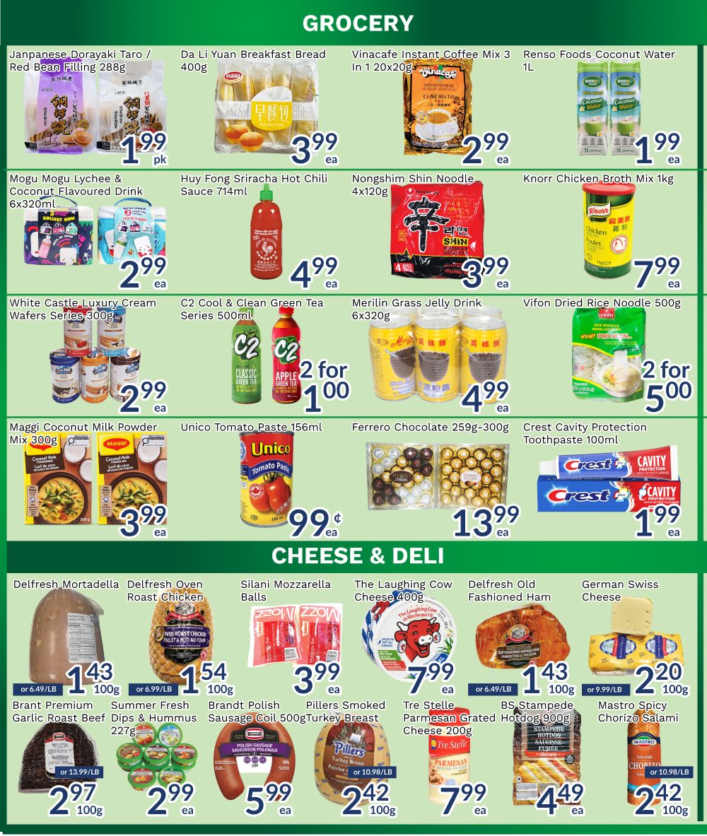 Oceans Fresh Food Market (Brampton) Flyer August 28 to September 3