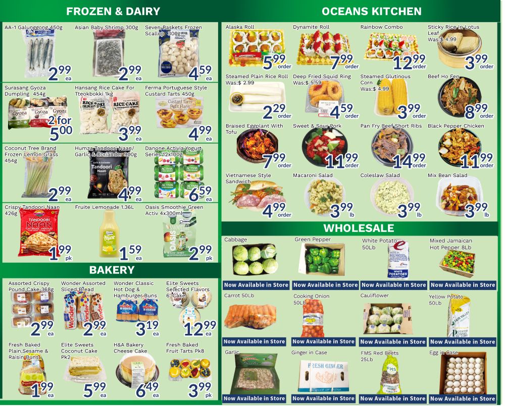 Oceans Fresh Food Market (Brampton) Flyer August 28 to September 3