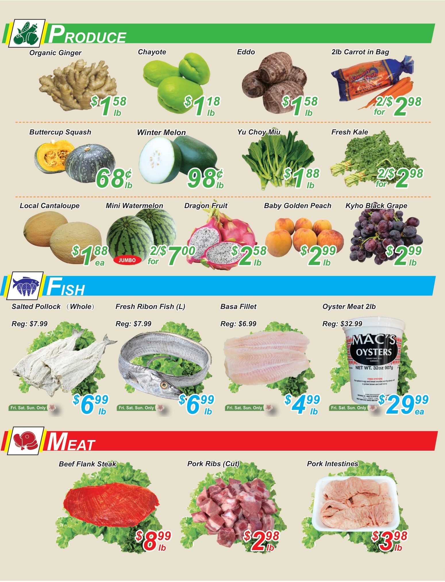Golden Fresh Market Flyer August 28 to September 3