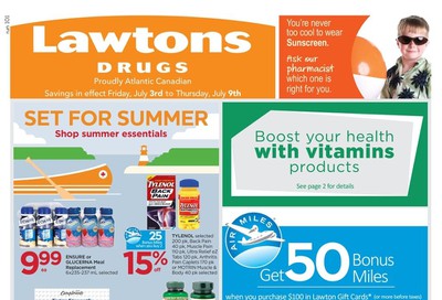 Lawtons Drugs Flyer July 3 to 9