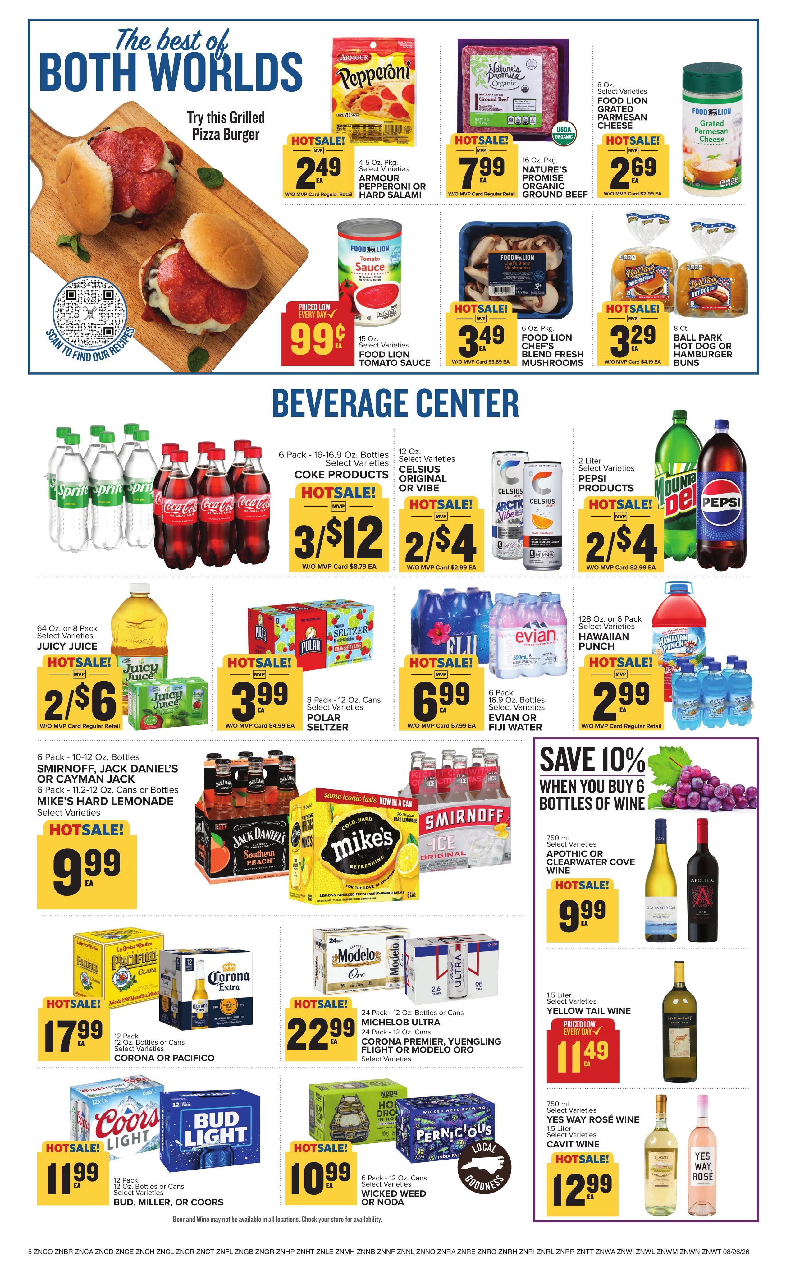 Food Lion (Banner Elk Area, NC) Weekly Ad August 26 - September 1, 2026