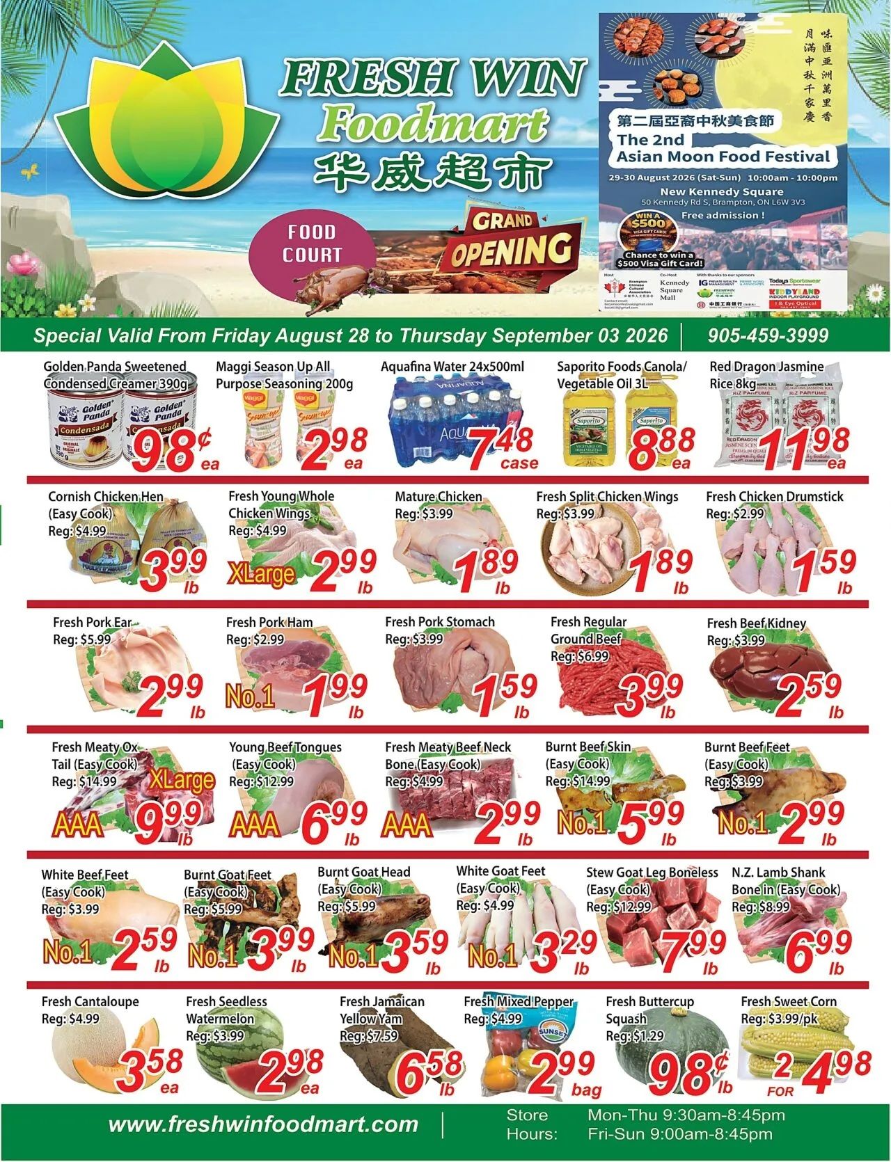 Fresh Win Foodmart Flyer August 28 to September 3