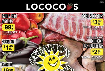 Lococo's Flyer August 28 to September 1