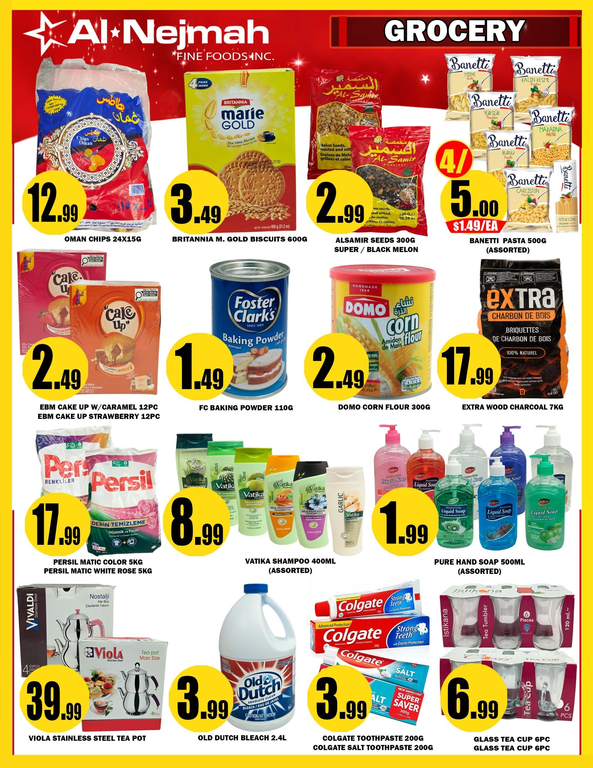 Alnejmah Fine Foods Inc. Flyer August 28 to September 3