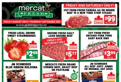 Mercato Fresh Flyer August 28 to September 3