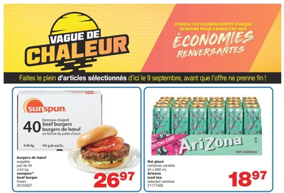 Wholesale Club (QC) Flyer July 2 to September 9