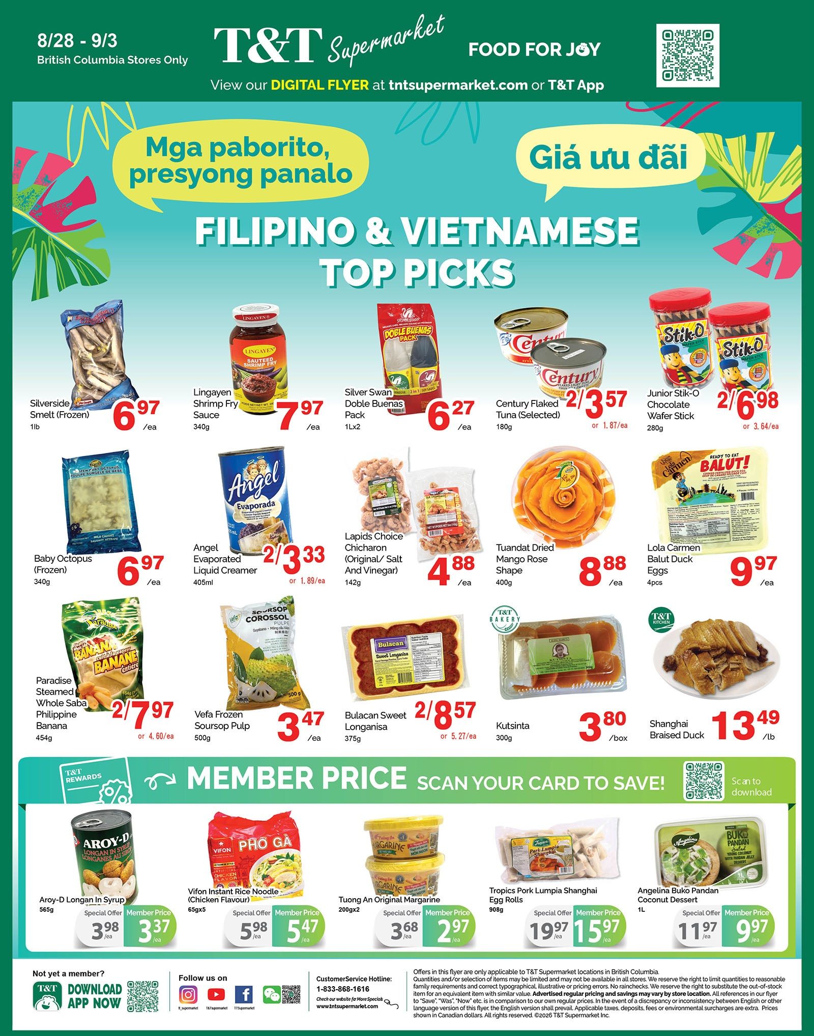 T&T Supermarket (BC) Flyer August 28 to September 3