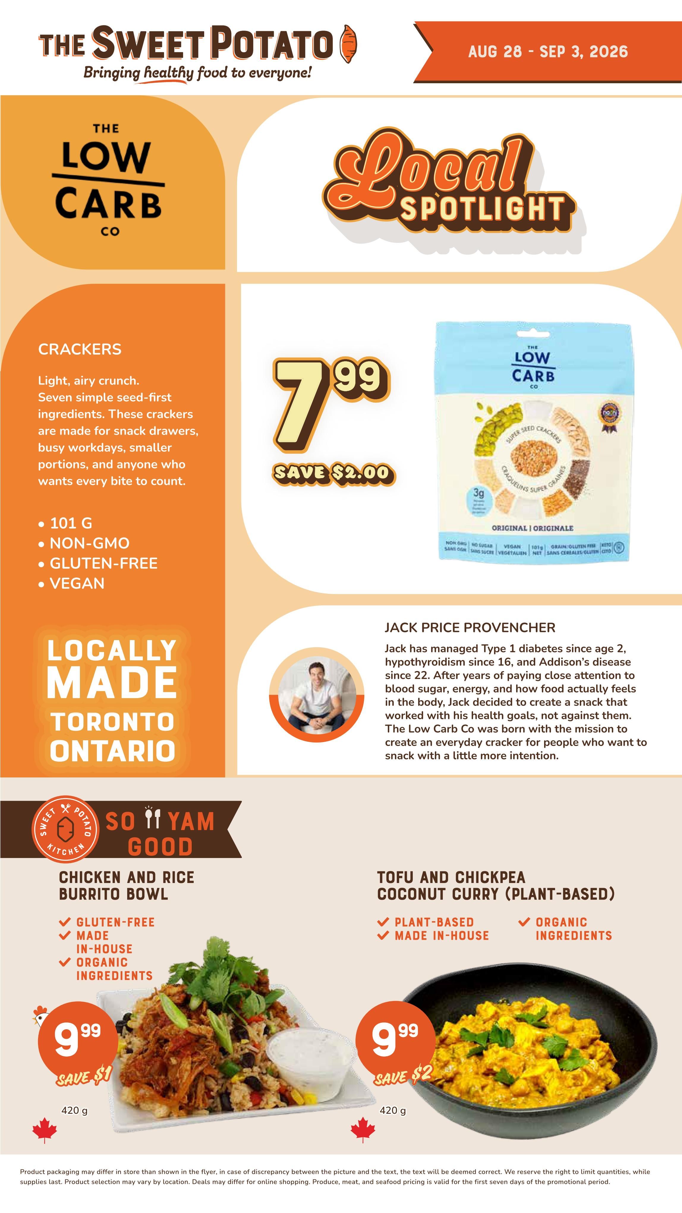 The Sweet Potato Flyer August 28 to September 3