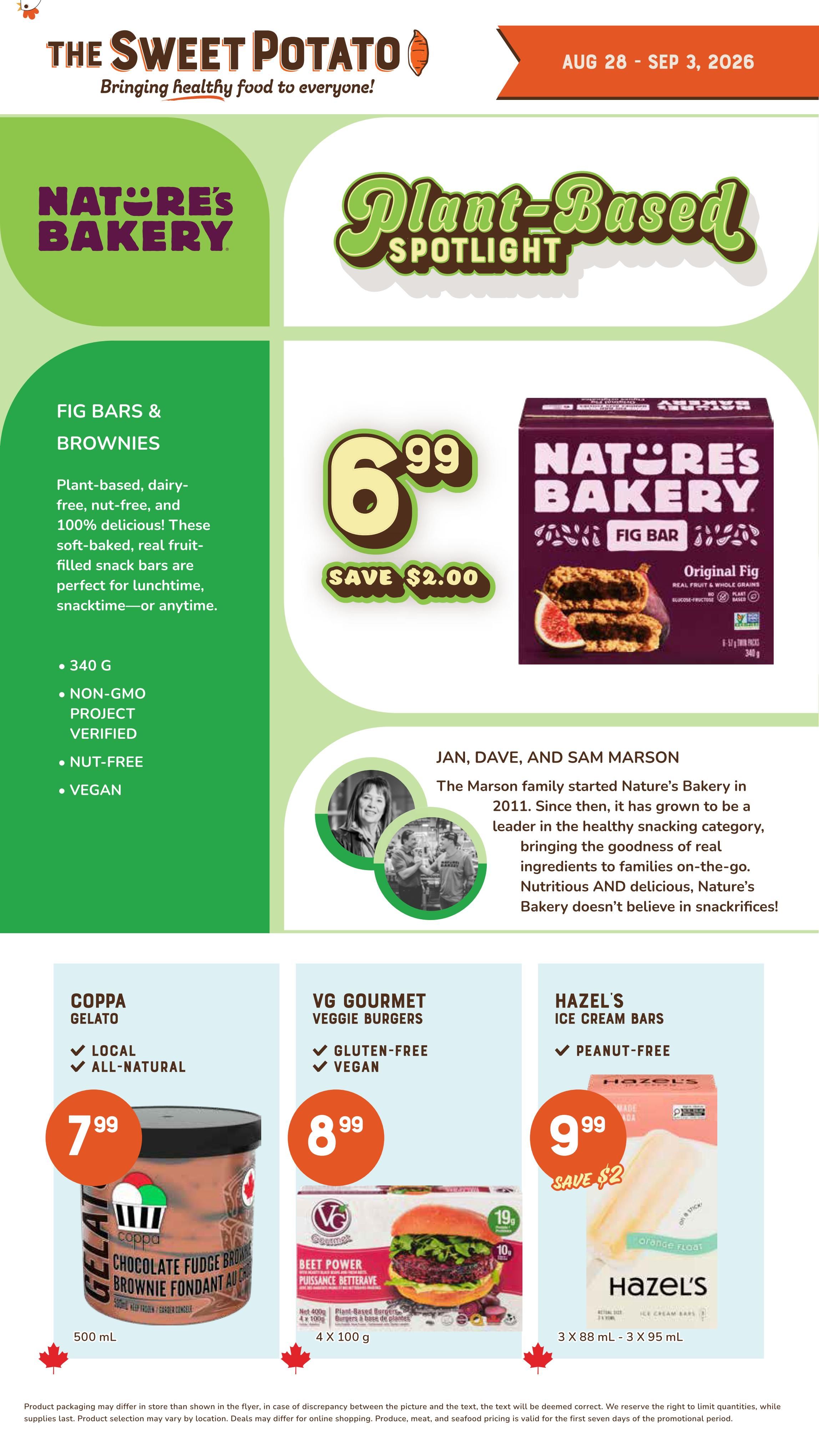 The Sweet Potato Flyer August 28 to September 3
