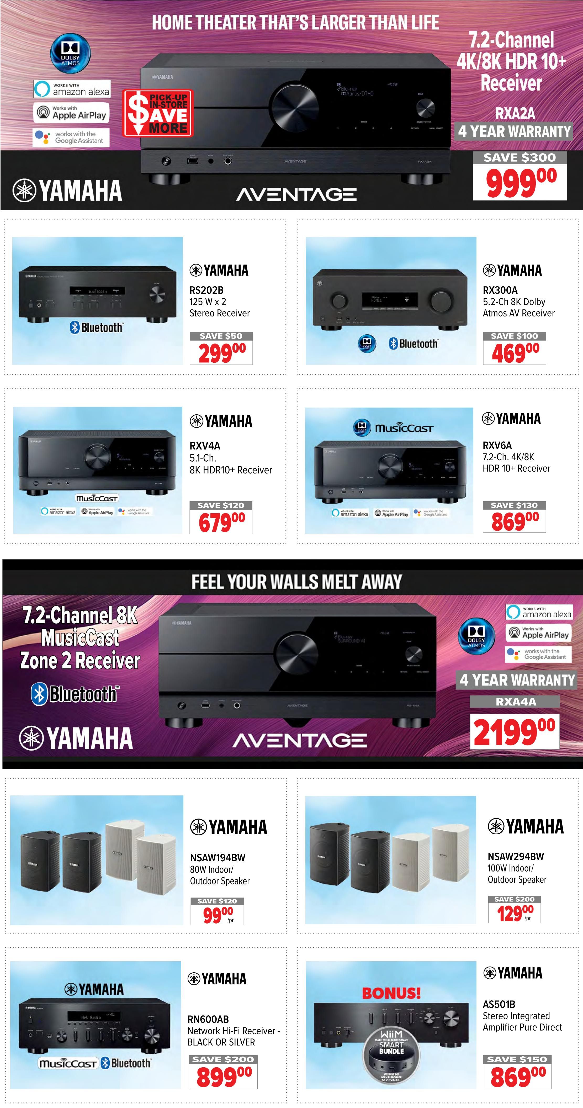 2001 Audio Video Flyer August 28 to September 3