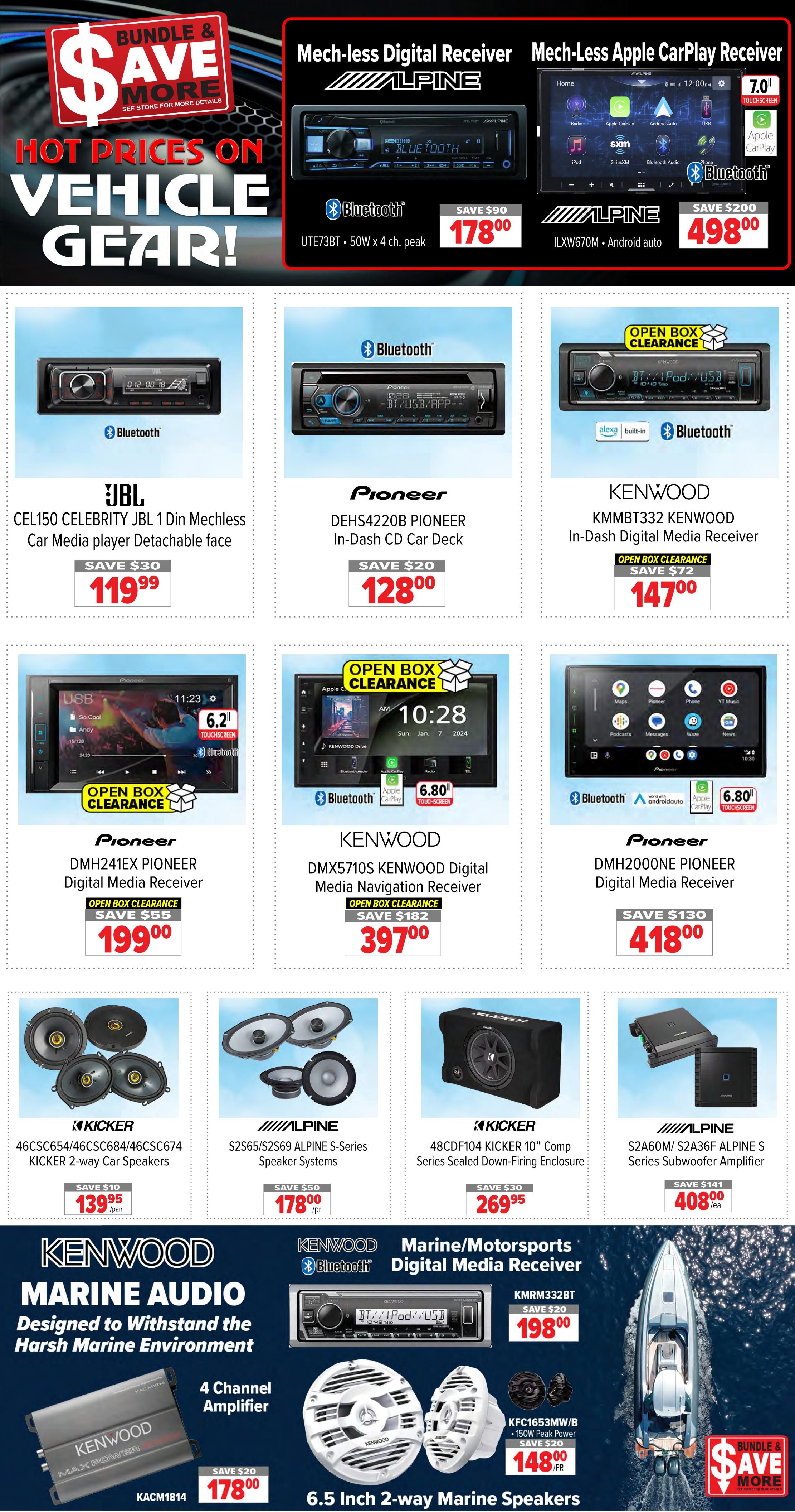 2001 Audio Video Flyer August 28 to September 3