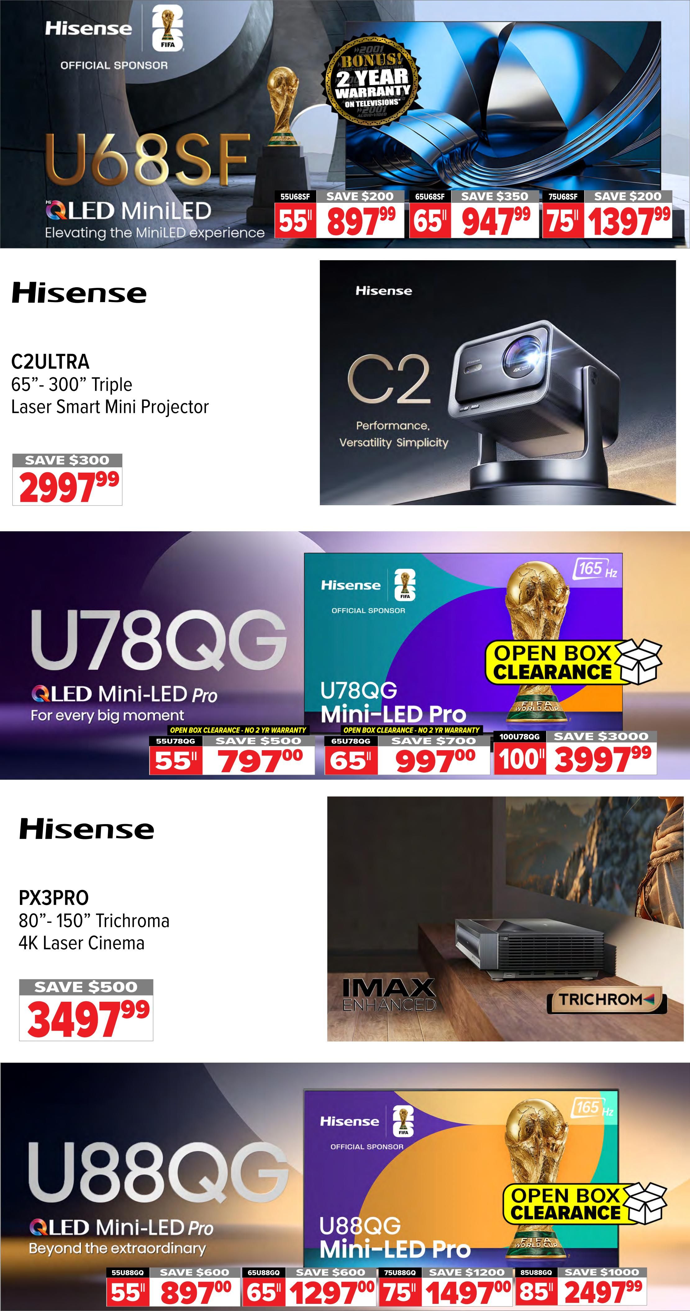 2001 Audio Video Flyer August 28 to September 3