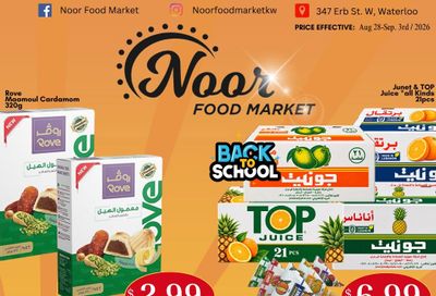Noor Food Market Flyer August 28 to September 3