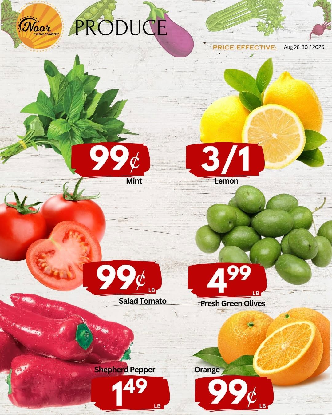 Noor Food Market Flyer August 28 to September 3