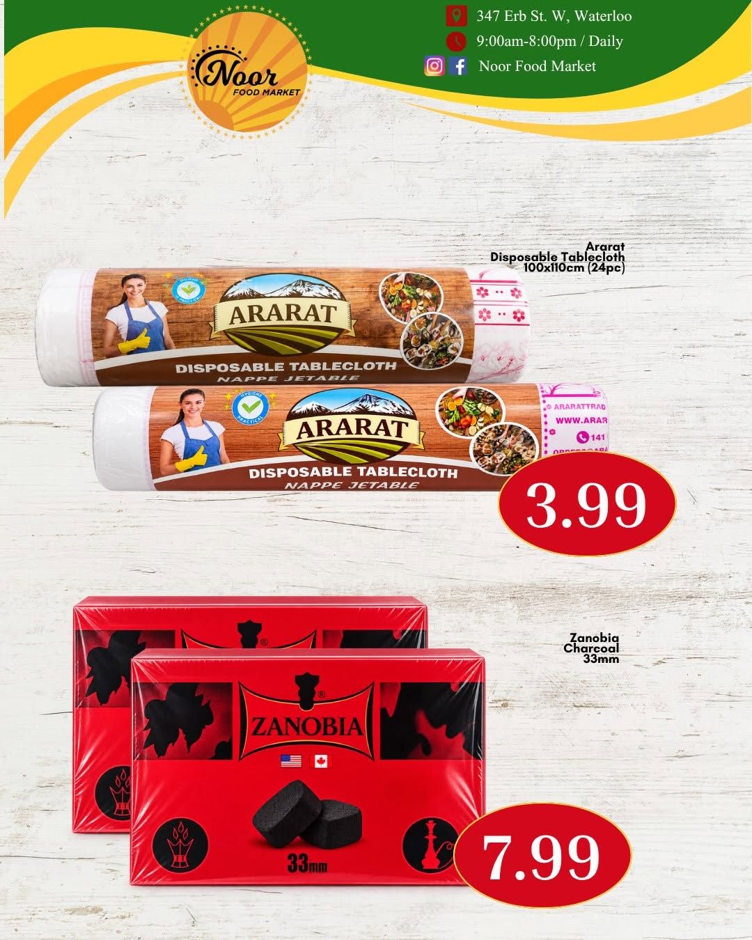 Noor Food Market Flyer August 28 to September 3