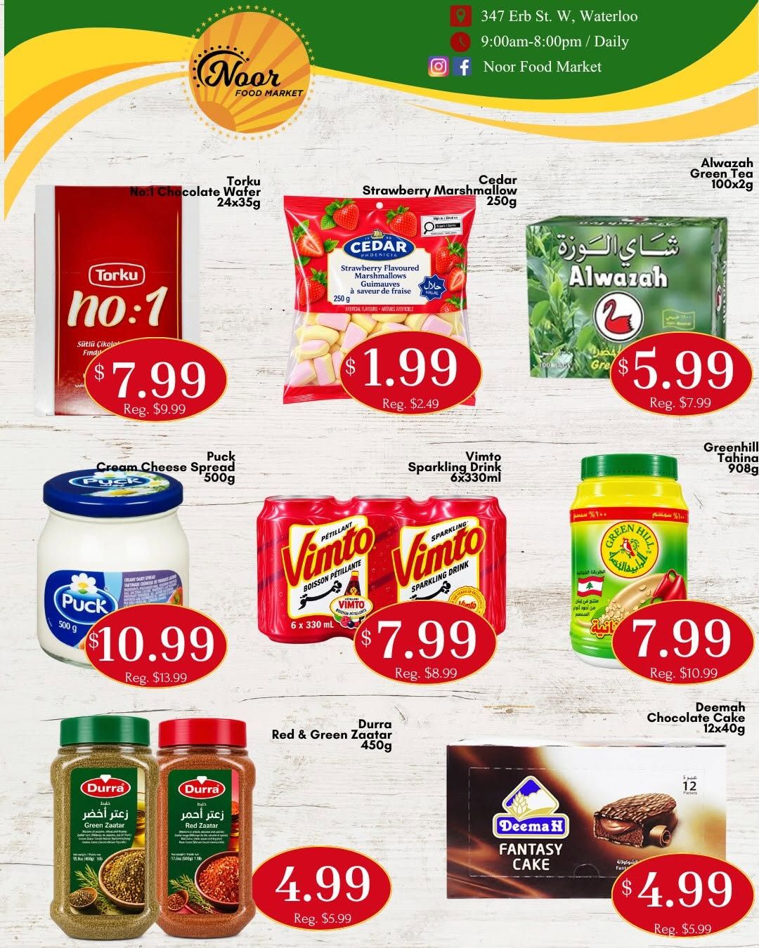 Noor Food Market Flyer August 28 to September 3