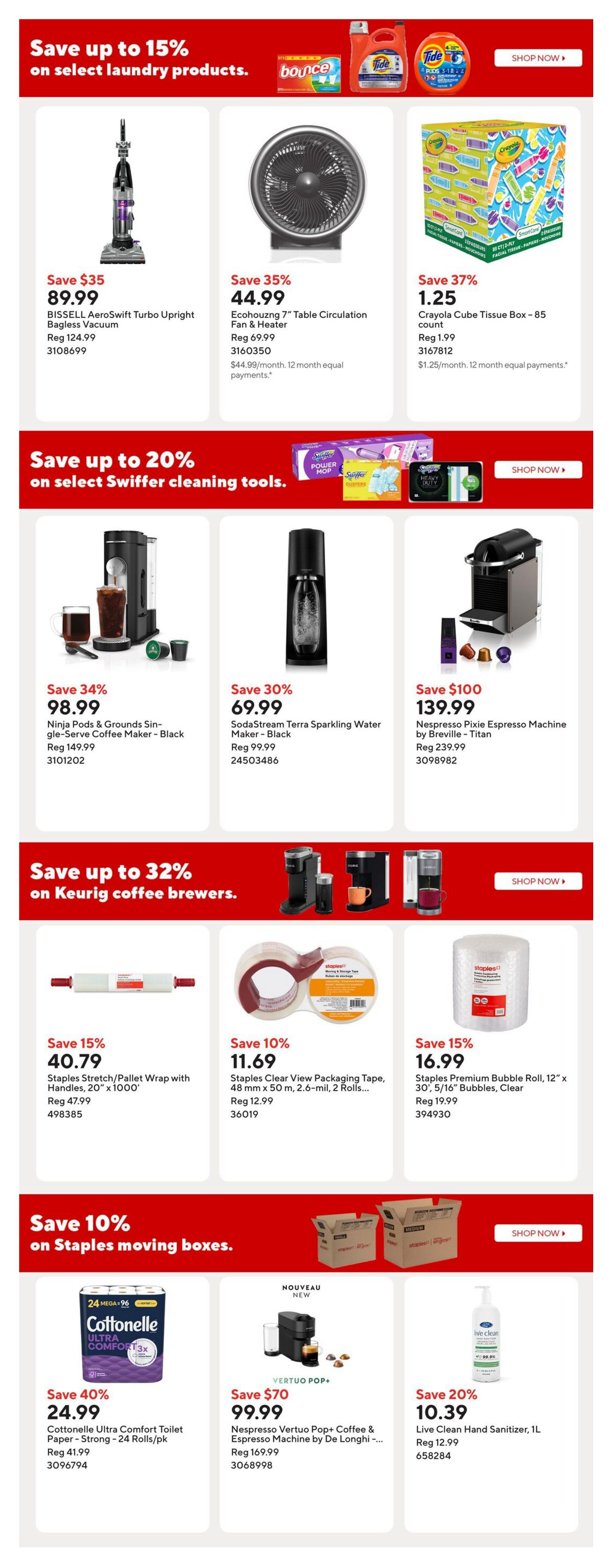 Staples Flyer August 28 to September 3