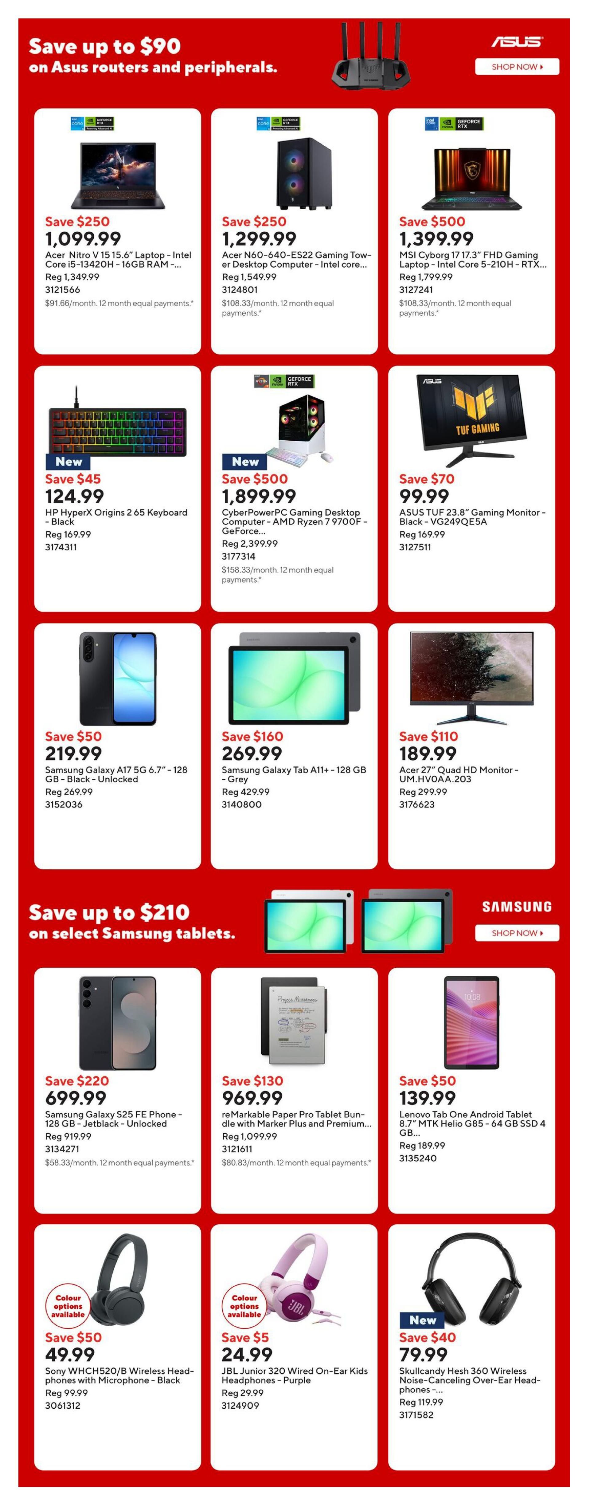 Staples Flyer August 28 to September 3