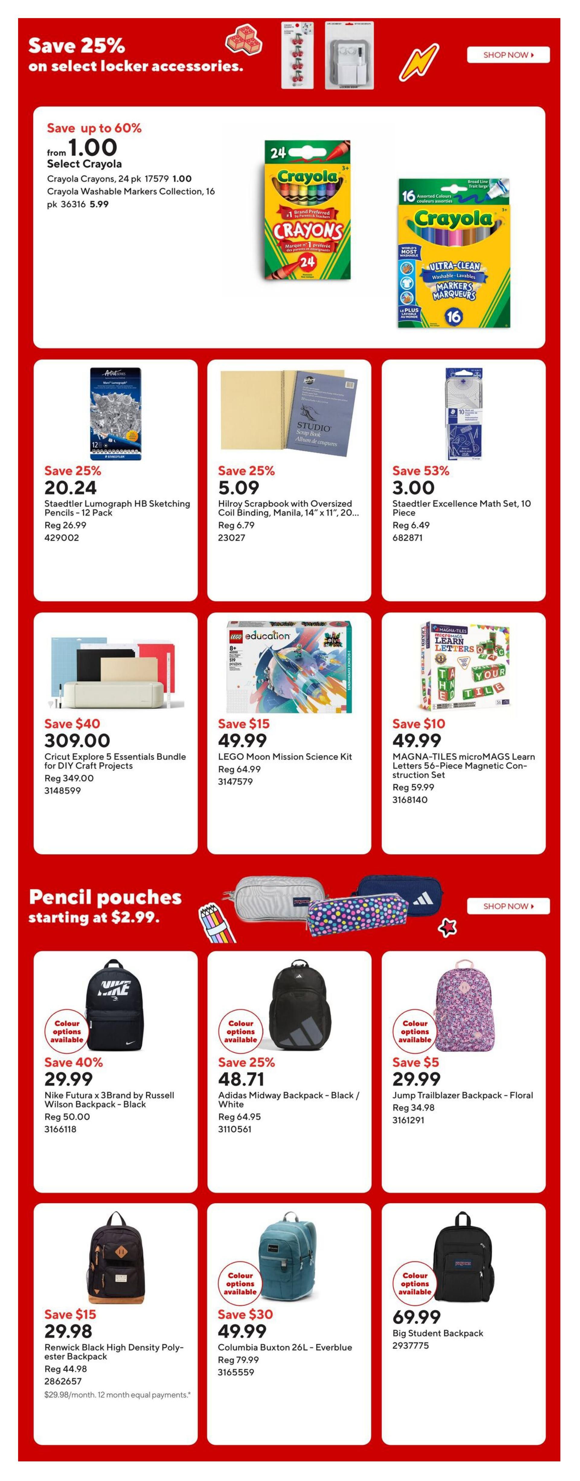 Staples Flyer August 28 to September 3