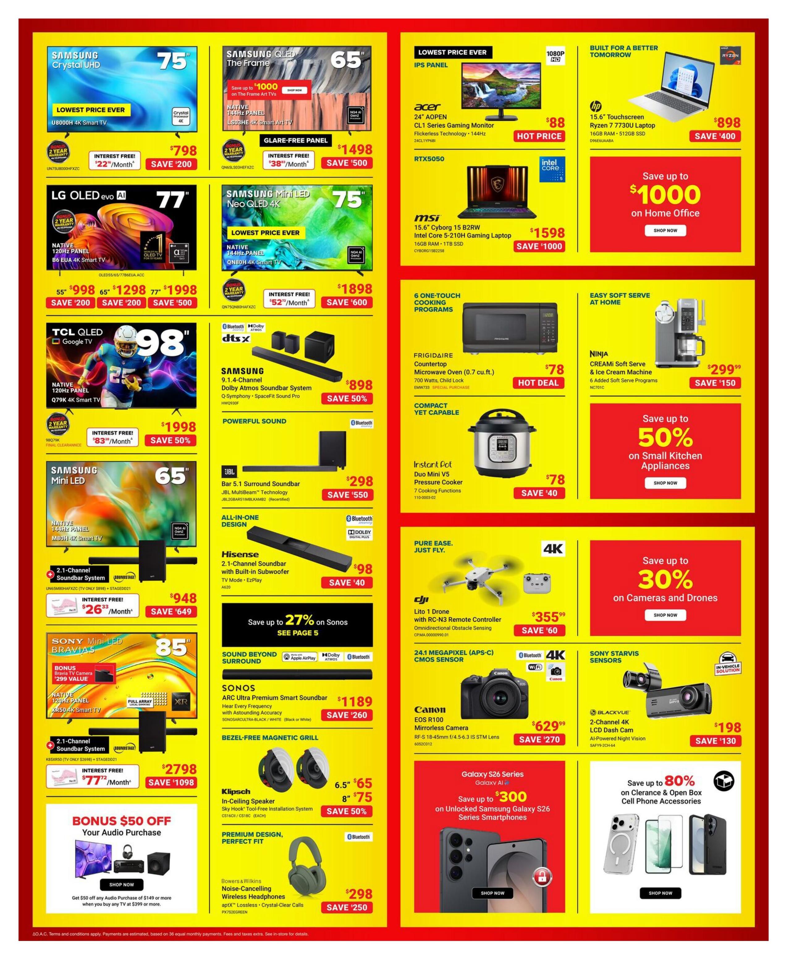 Visions Electronics Flyer August 28 to September 3