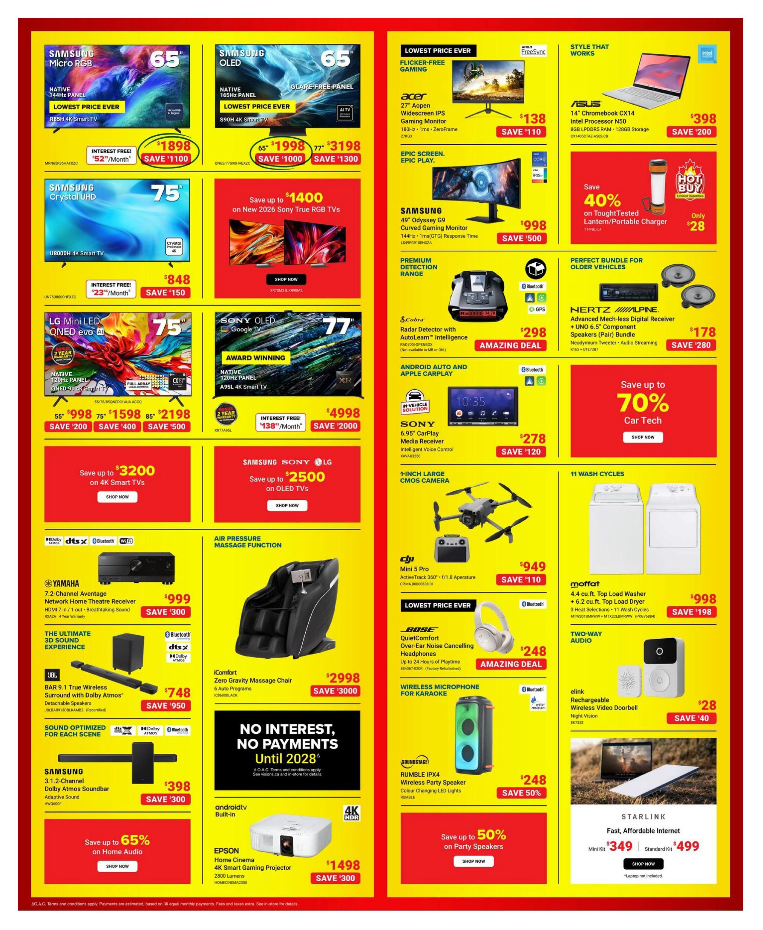 Visions Electronics Flyer August 28 to September 3